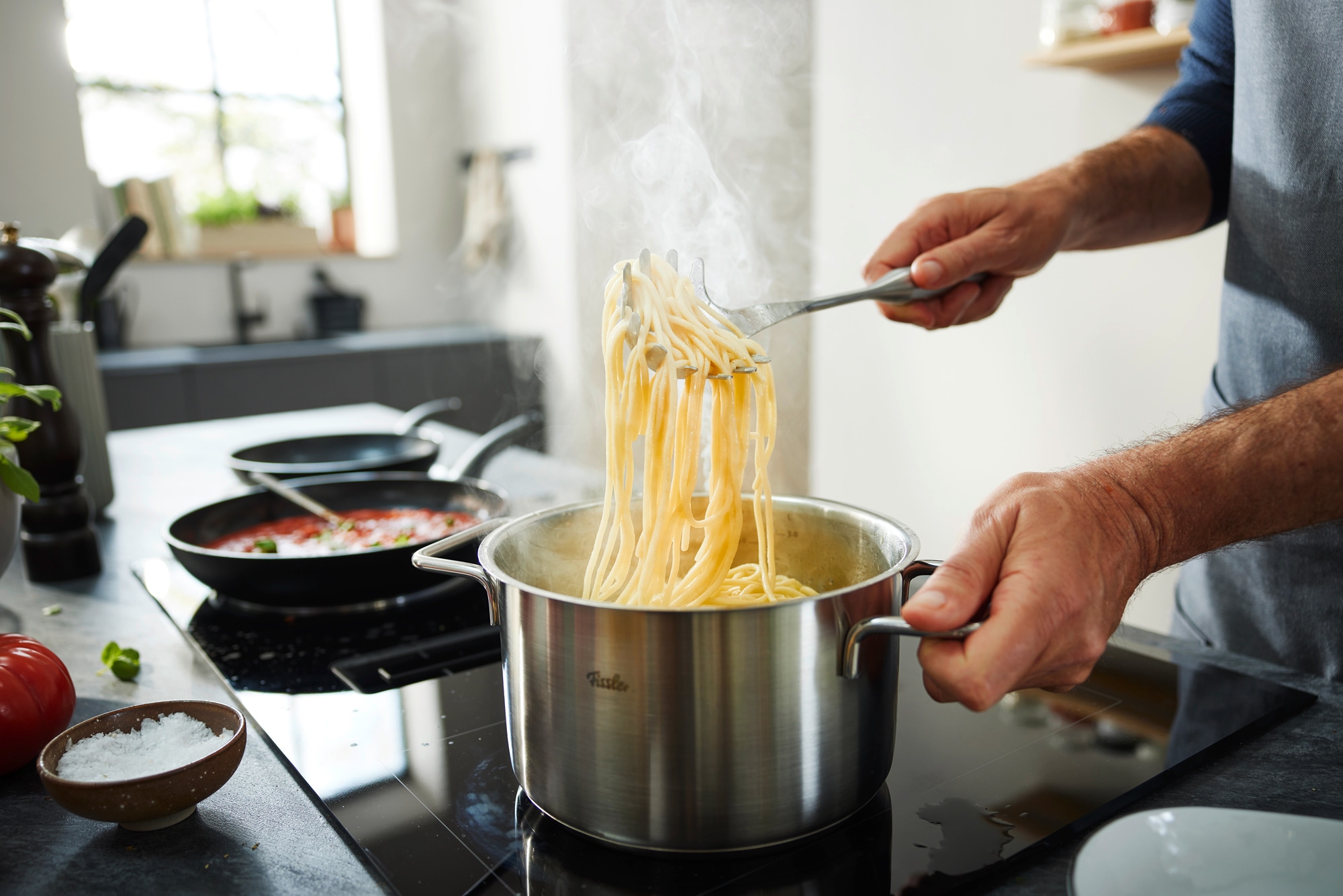 Fissler Spaghettizange »Essential« mit Aufhängeöse