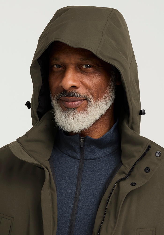 Jack Wolfskin Funktionsparka »CANYON SHIELD PARKA M«, mit Kapuze