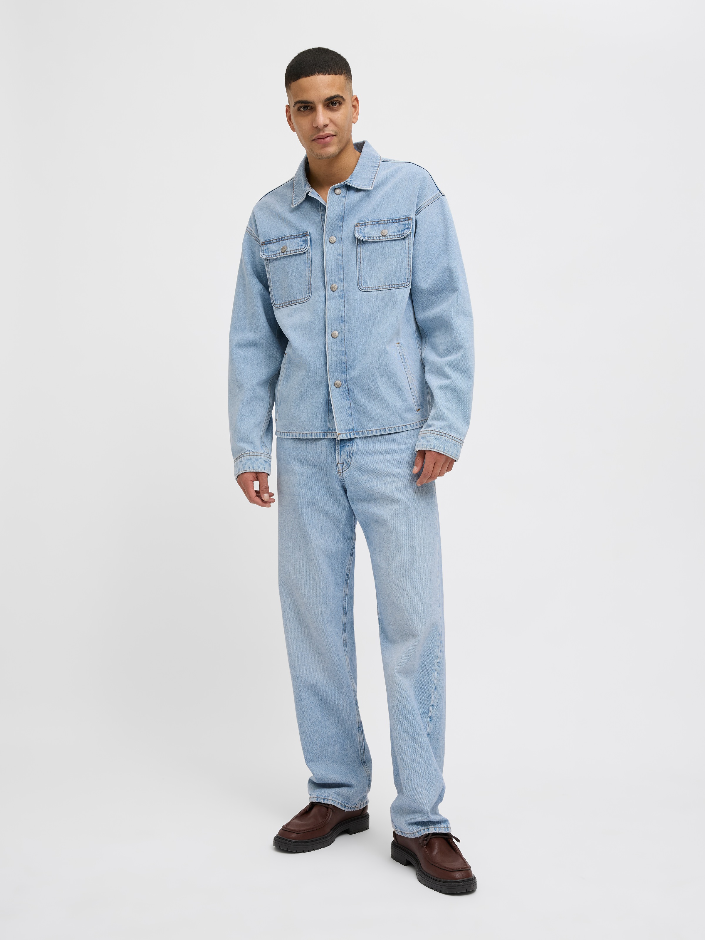 Jack & Jones Jeanshemd »JJICHASE JJOVERSHIRT MF 903 SN«