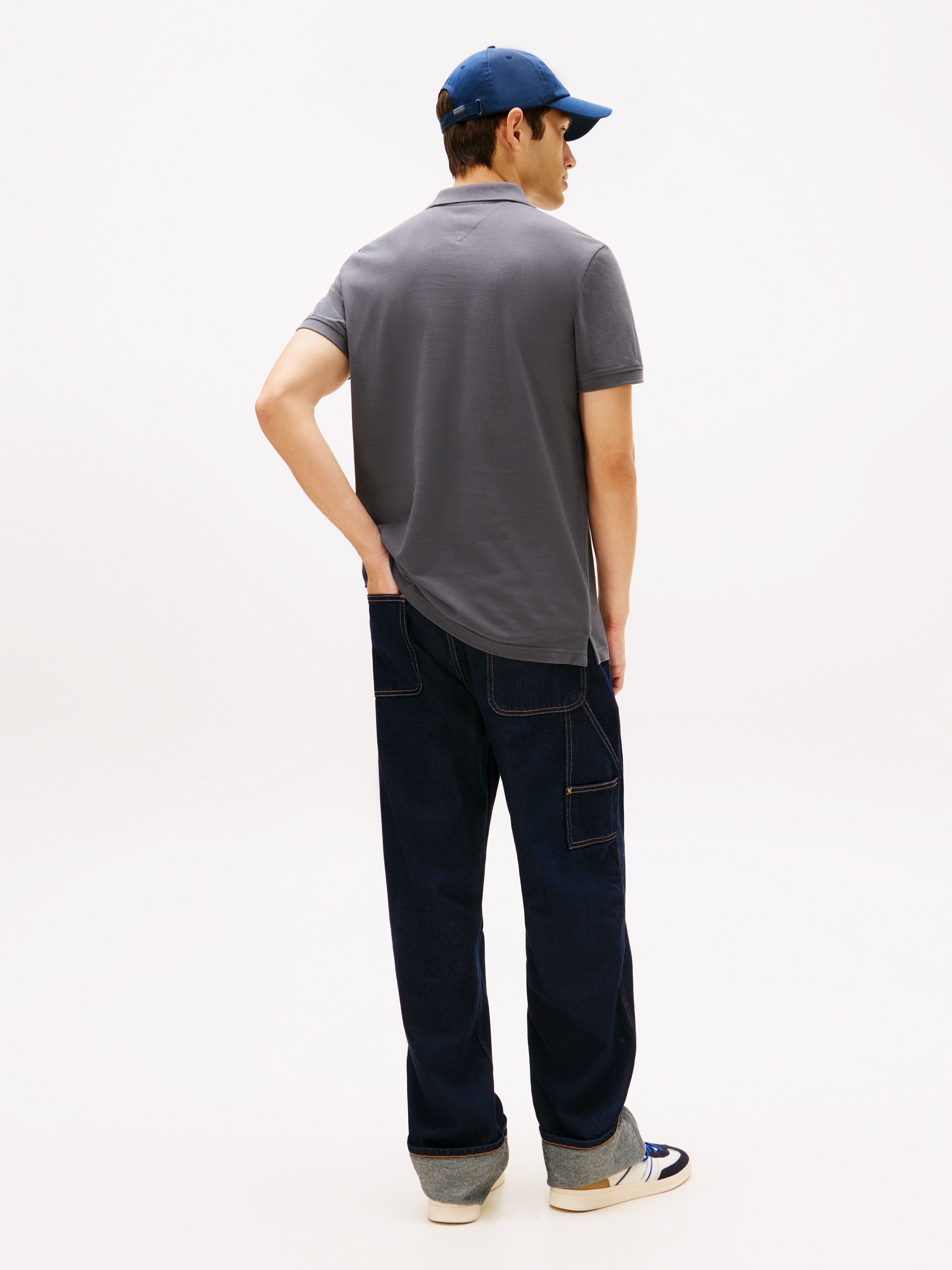Tommy Jeans Poloshirt »TJM SLIM PLACKET POLO EXT«
