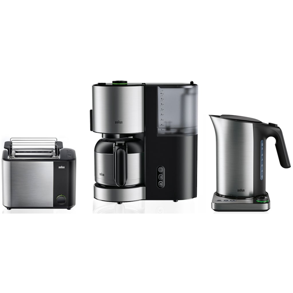 Braun Wasserkocher »ID Collection WK 5115 BK schwarz«, 1,7 l, 3000 W