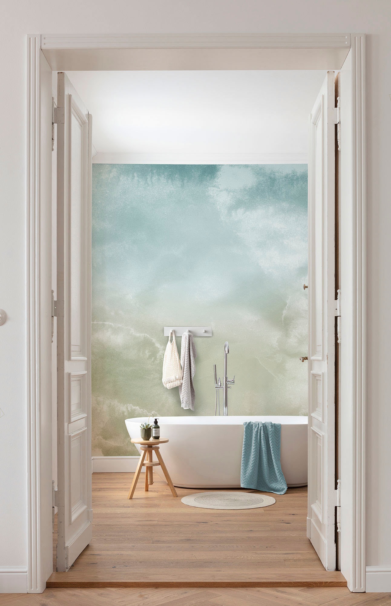 Komar Vliestapete »Digitaldruck Vlies - Broken Blend - Größe 400 x 250 cm«, bedruckt, Wohnzimmer, Schlafzimmer