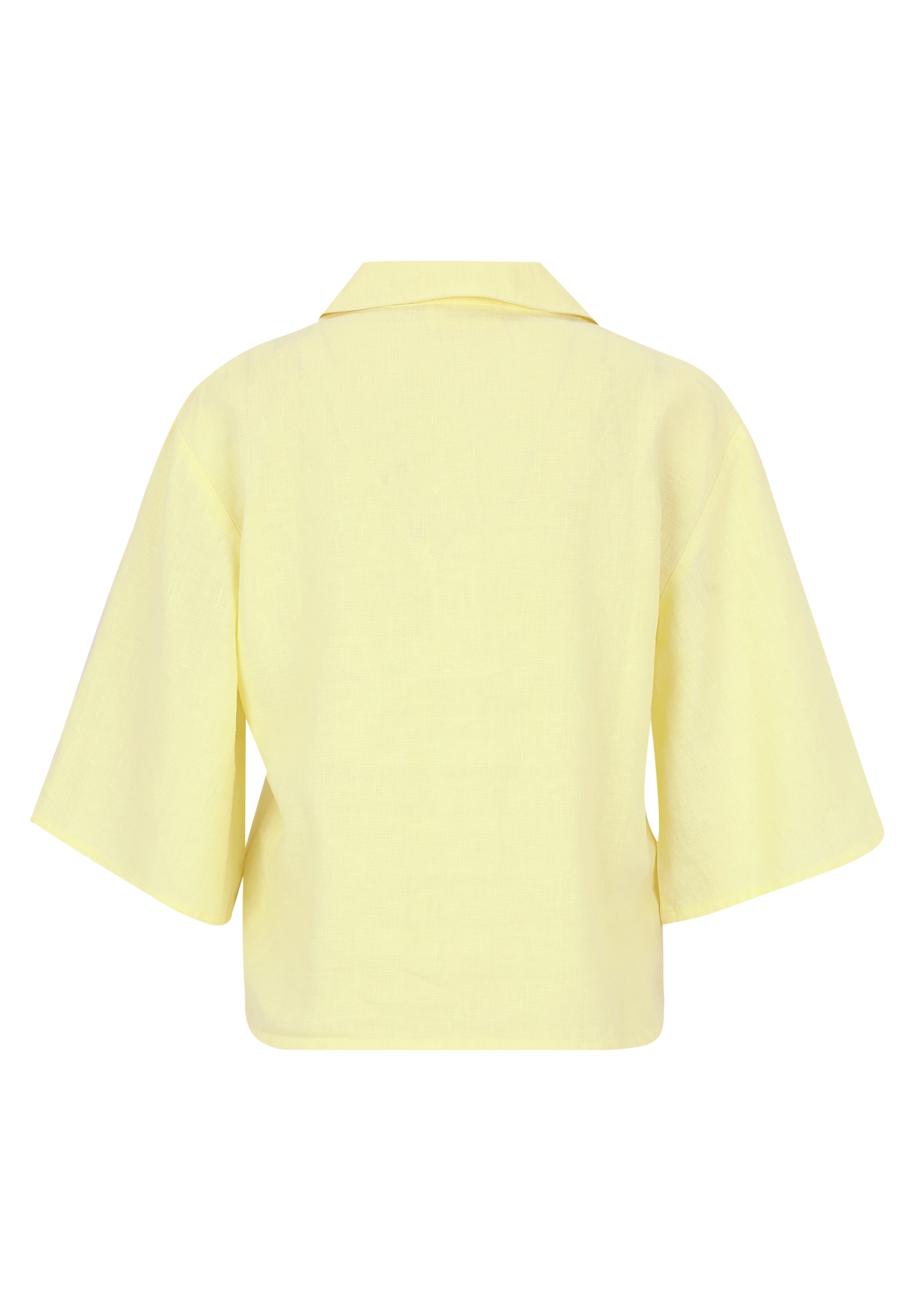 Cartoon Klassische Bluse »Leinenbluse mit Kragen«