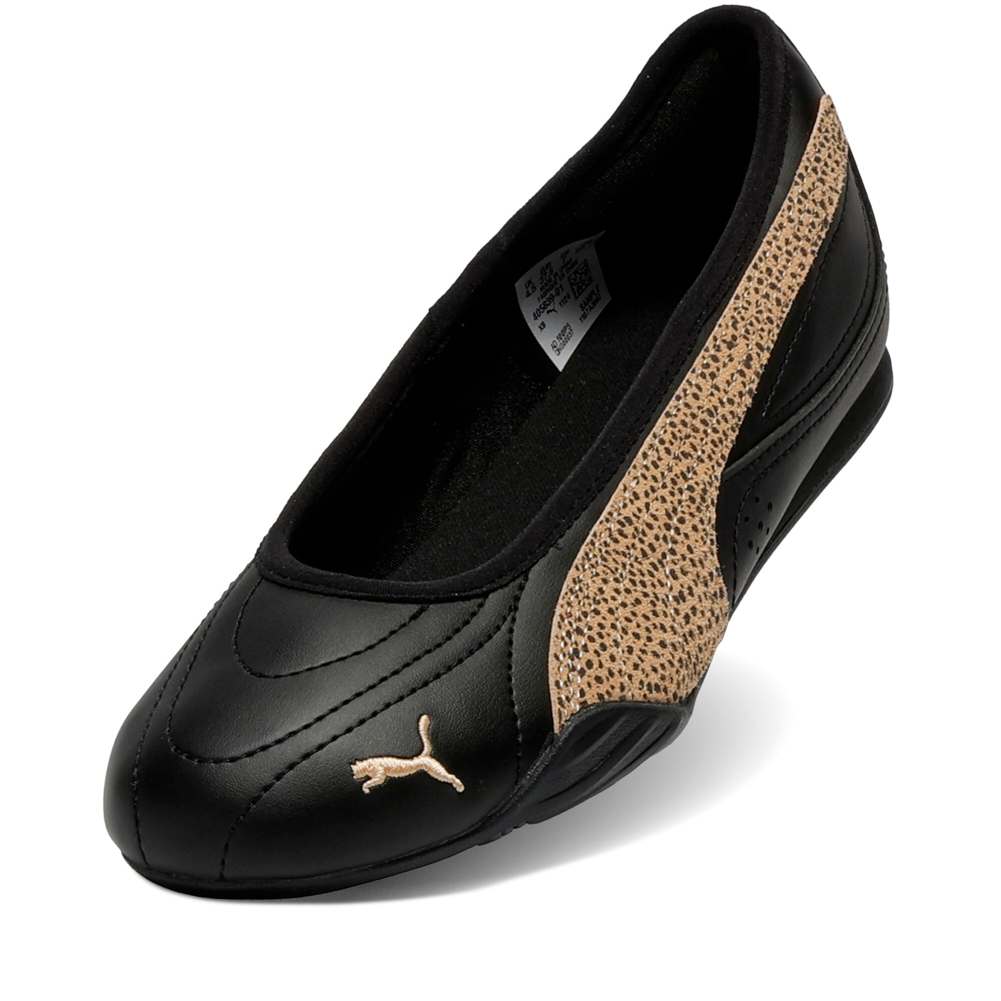 PUMA Sneaker »CATCH SOLEIL BALLERINA TOPCAT«  mit Gummilaufsohle, mit Schnürung