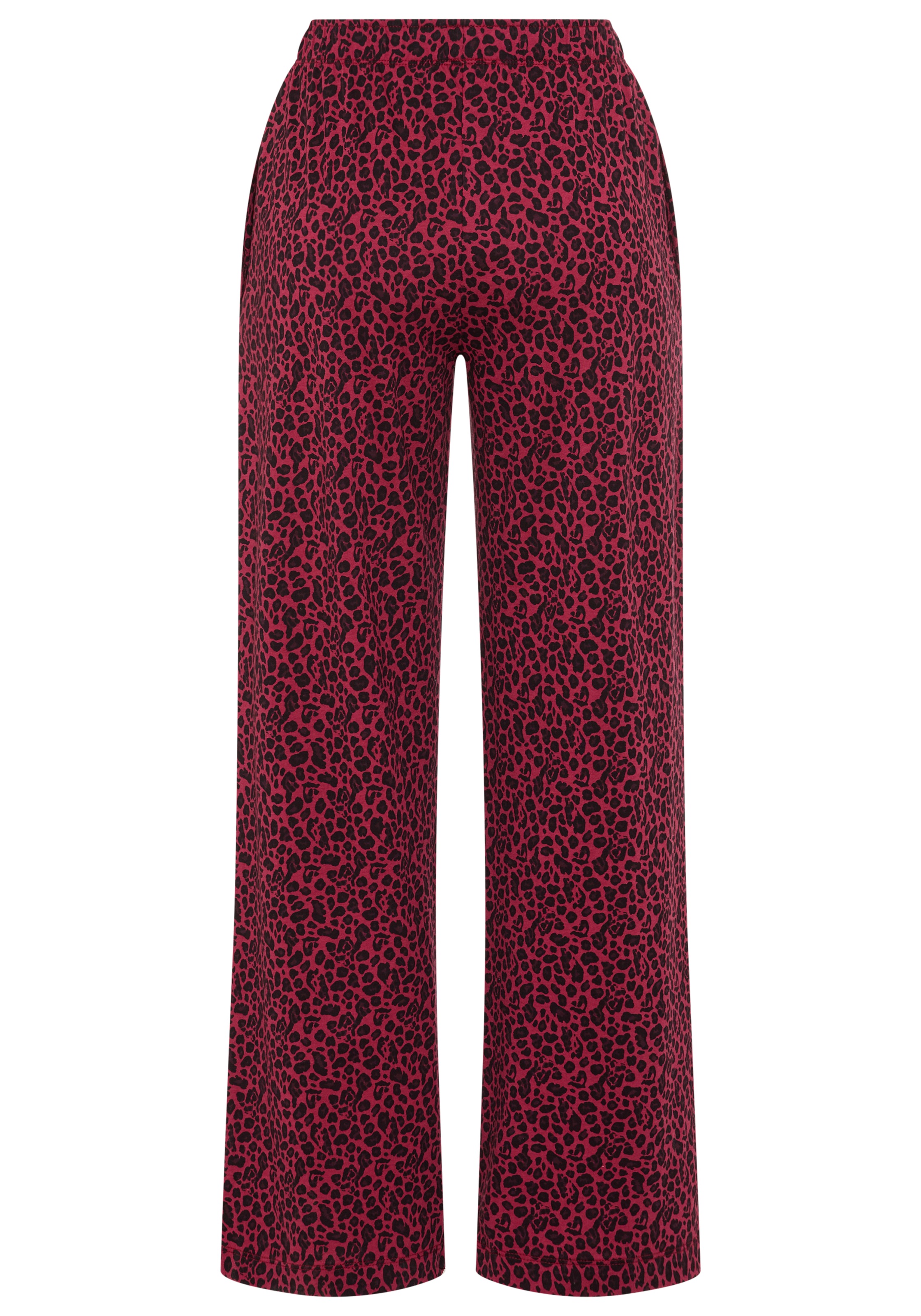 s.Oliver Pyjamahose  mit weitem Bein