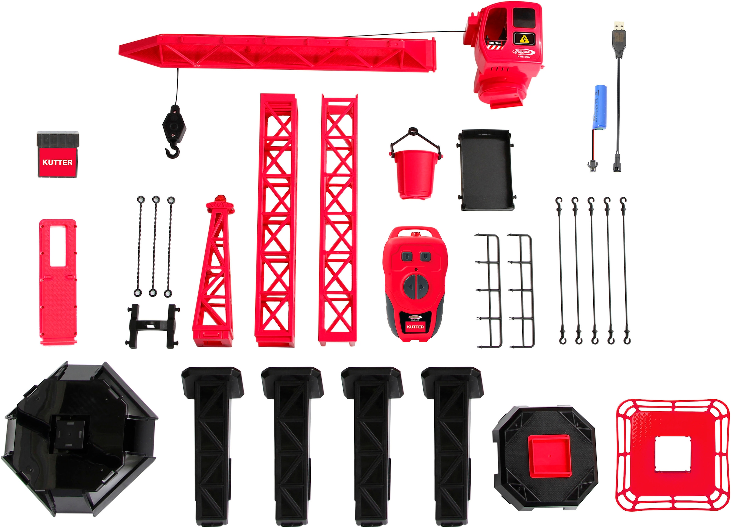 Jamara RC-Kran »Turmdrehkran Kutter XL 99 IR« LED Licht im Dach