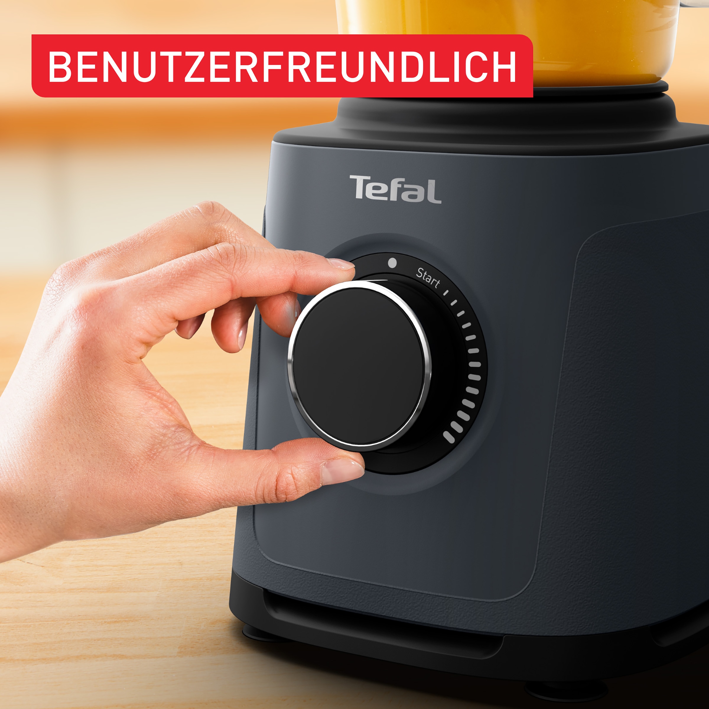 Tefal Standmixer »BL771B PerfectMix Essential«, 1200 W, 2 L Fassungsvermögen, Powelix-Klingen-Technologie