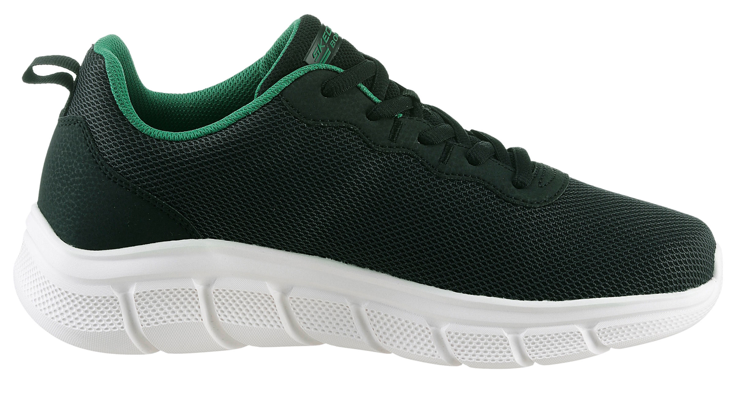 Skechers Sneaker »Bobs Sport™ B Flex – Chill Edge«, Chunky Sneaker, Schnürschuhe in veganer Verarbeitung