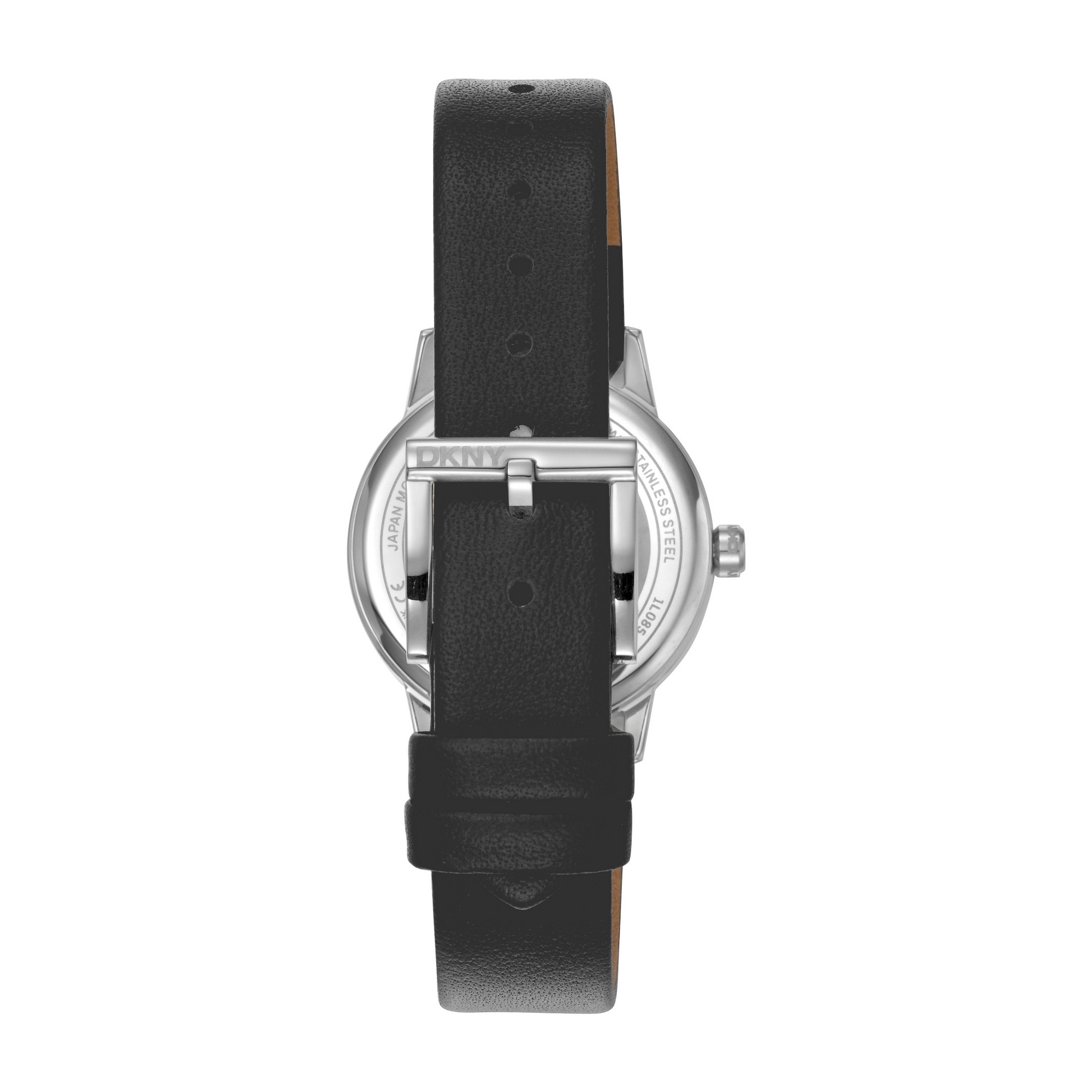 DKNY Quarzuhr »Urban« Armbanduhr, Damenuhr, Lederarmband, analog