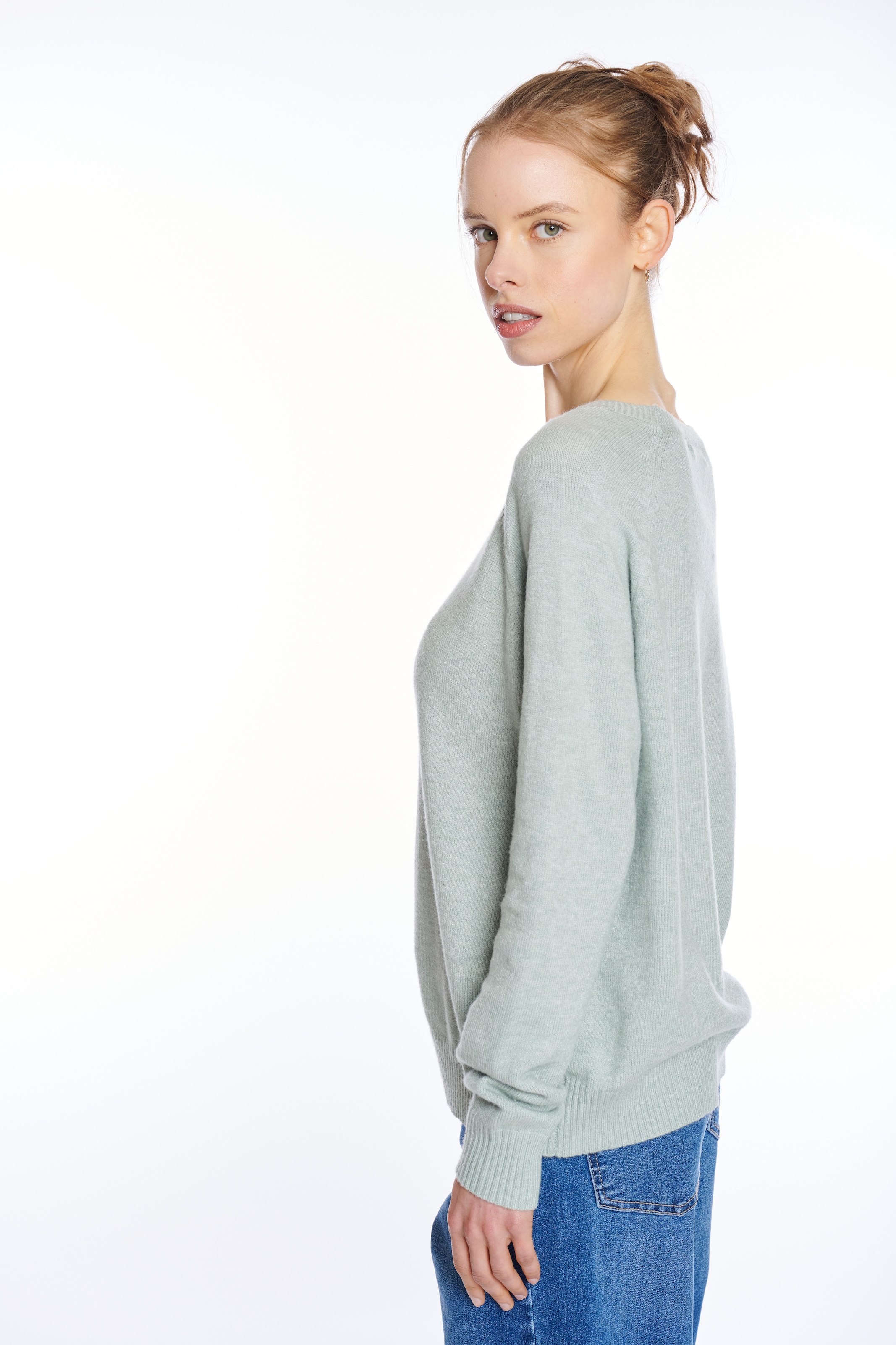 HaILY’S Strickpullover »LS V SK As44ra«