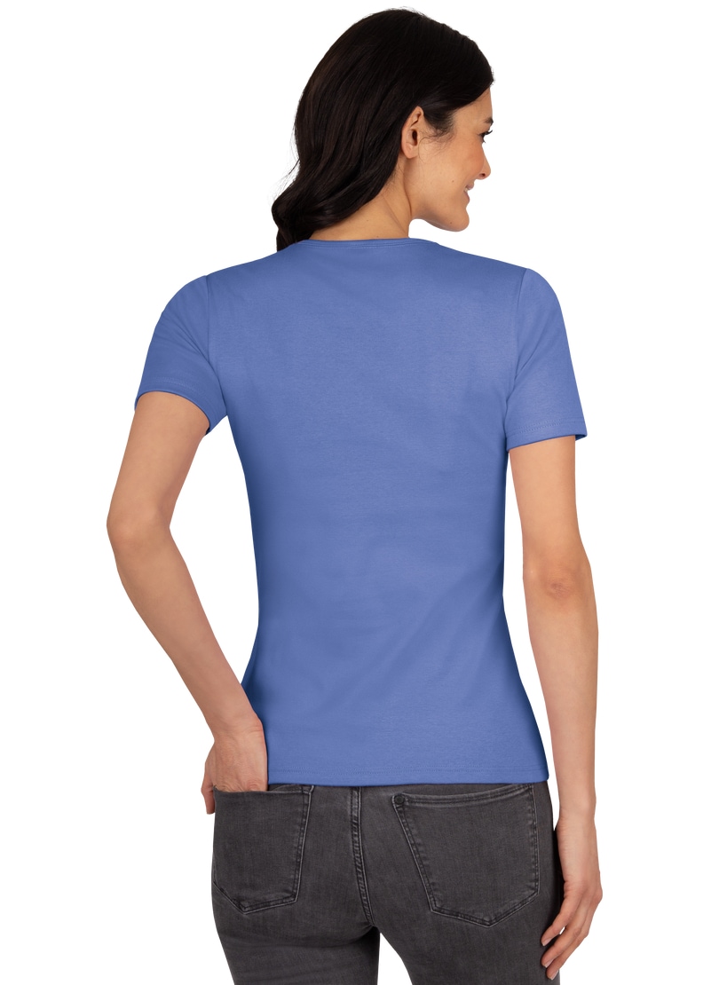 Trigema T-Shirt »TRIGEMA mit Kristallsteinen« bei ♕ T-Shirt