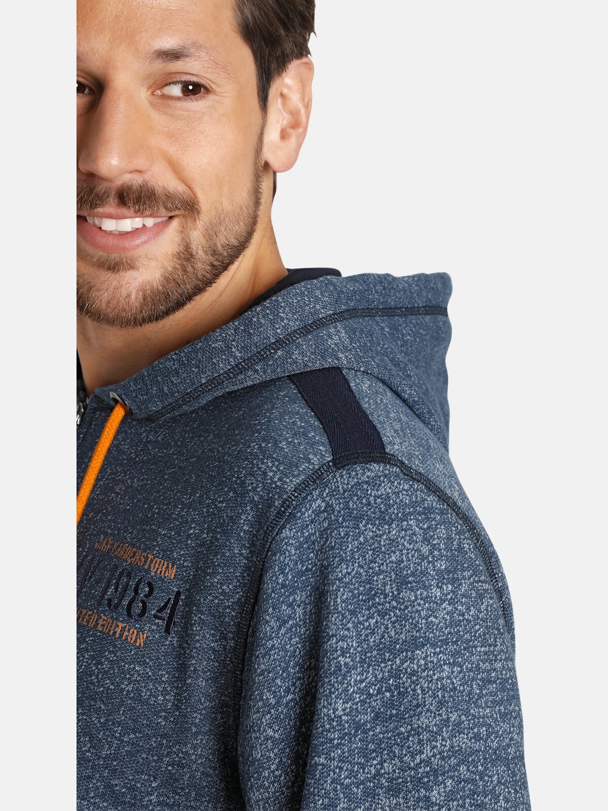 Jan Vanderstorm Kapuzensweatjacke »Sweatjacke ROBART«