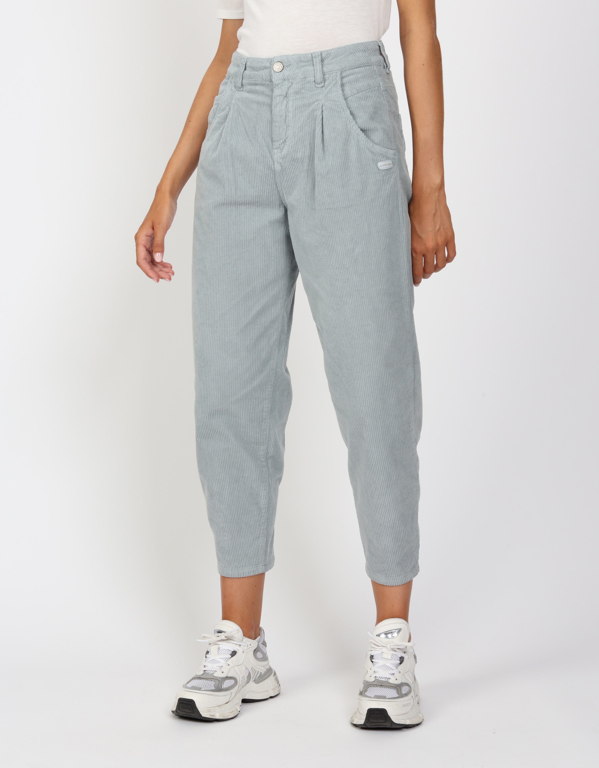 7/8-Hose »94SILVIA CROPPED«, mit Bundfalten