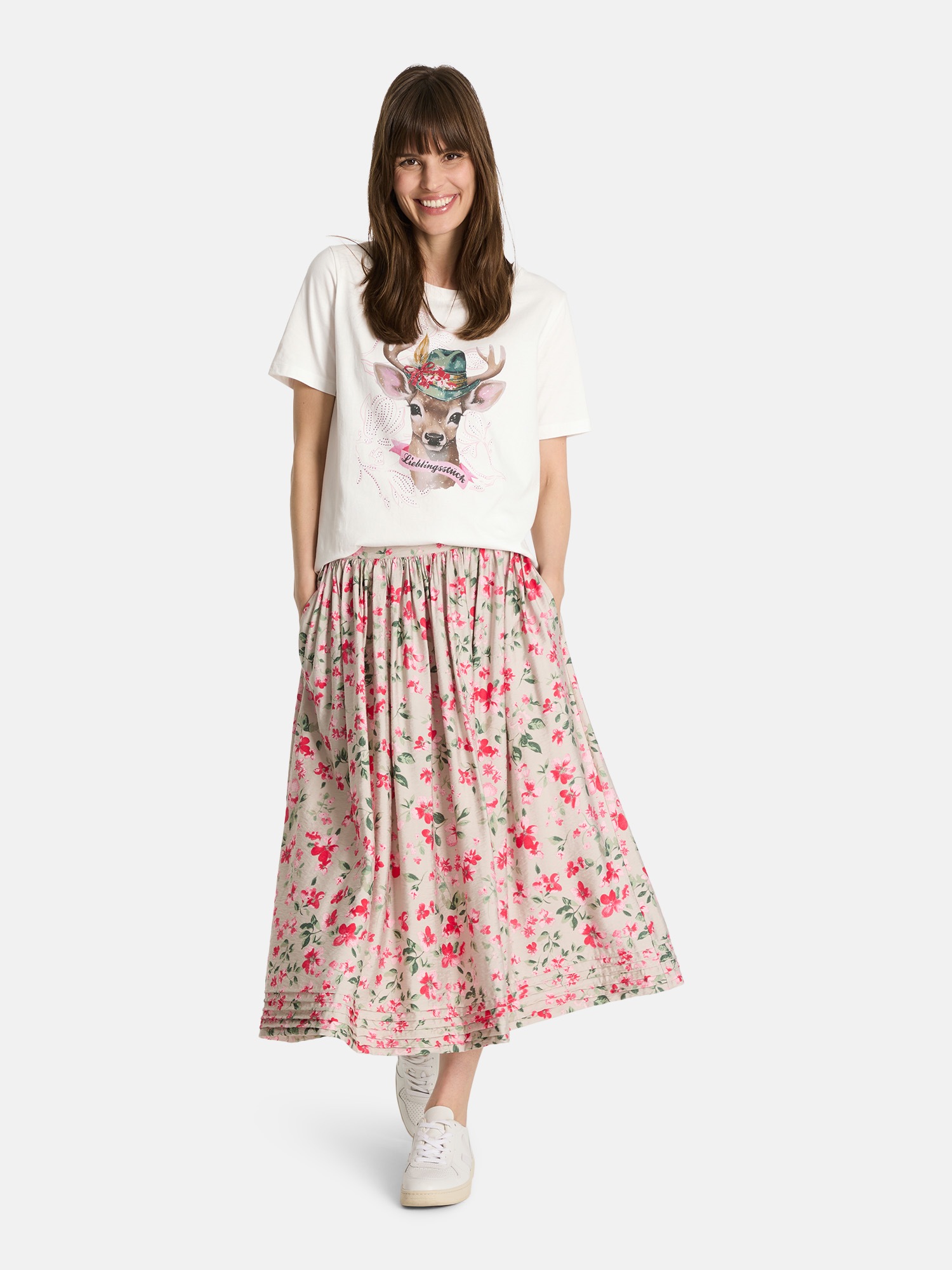 Lieblingsstück Rundhalsshirt »Cara« mit Frontprint