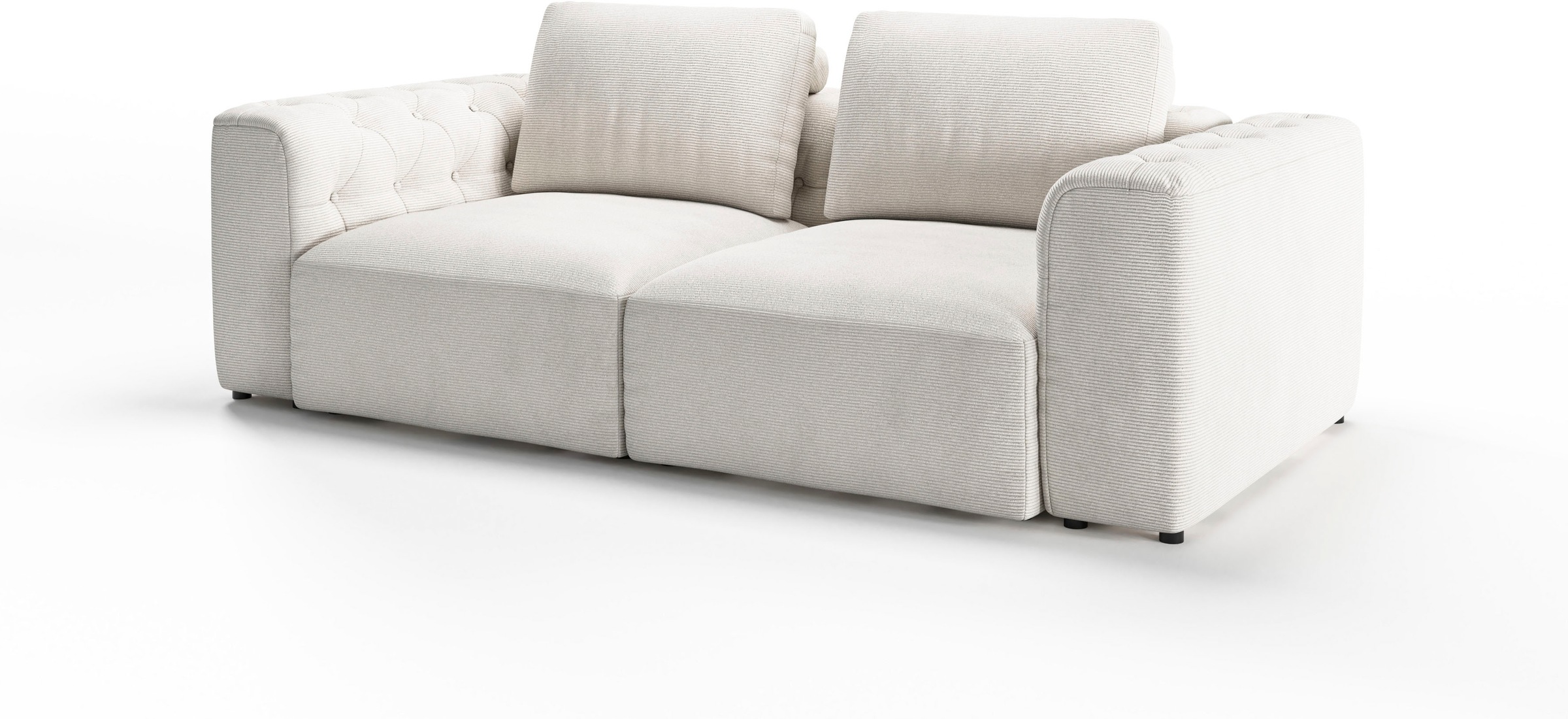 RAUM.ID 2-Sitzer »Cushid«, Modulsofa, bestehend aus 2 Teilen, Breite 218 cm