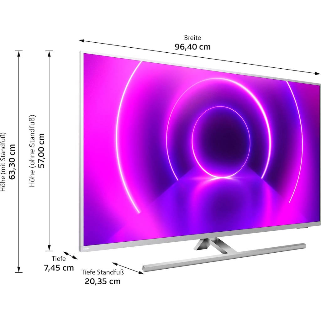 Philips LED-Fernseher »43PUS8505/12«, 108 cm/43 Zoll, 4K Ultra HD, Smart-TV