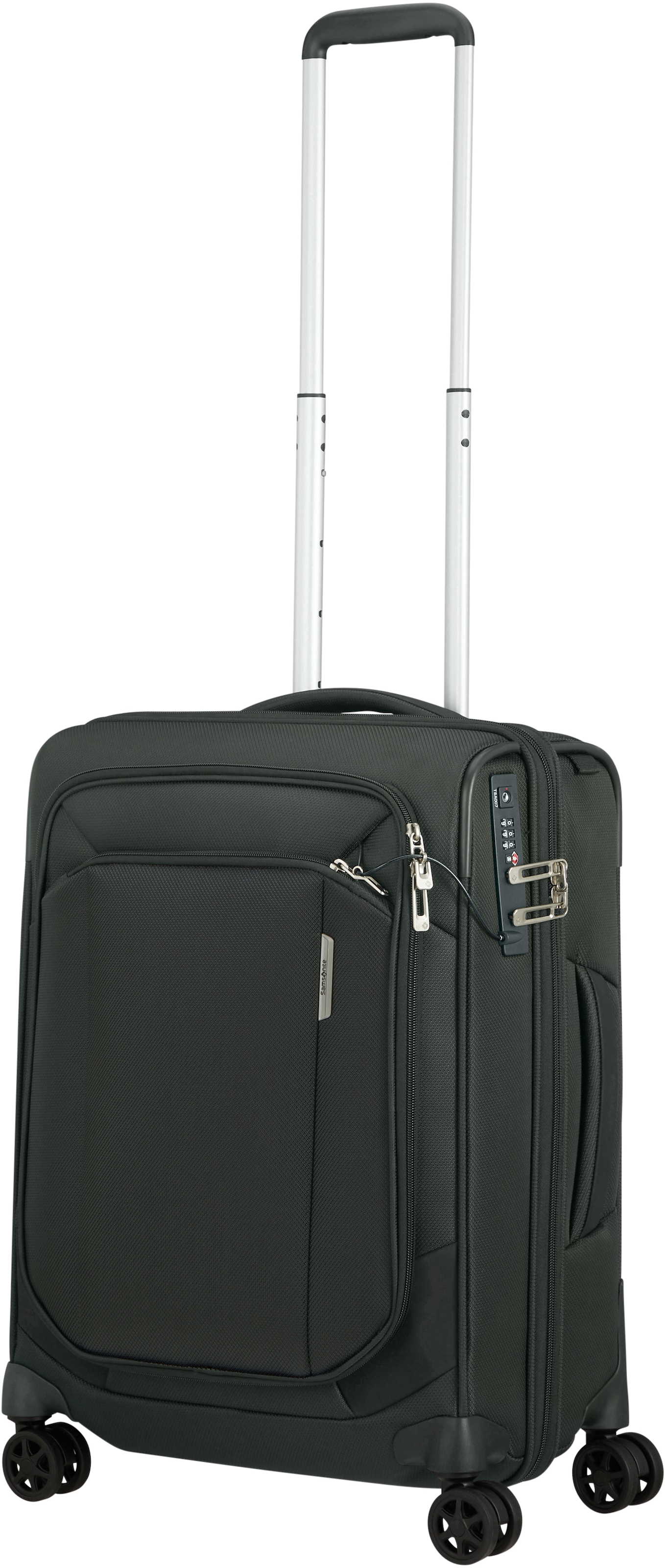 Samsonite Weichgepäck-Trolley »RESPARK exp, verschiedene Größen und Farben«, 4 Rollen, Reisekoffer Aufgabegepäck Reisegepäck mit Volumenerweiterung