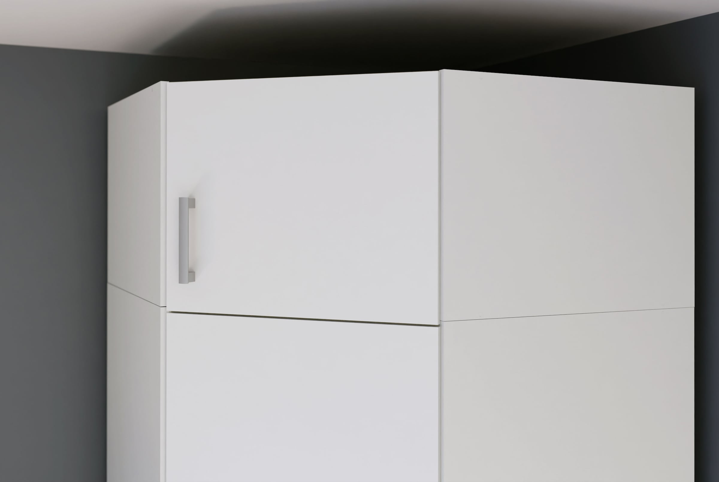 FORTE Schrankaufsatz, Eckschrankaufsatz, Stauraum, optimale Raumnutzung