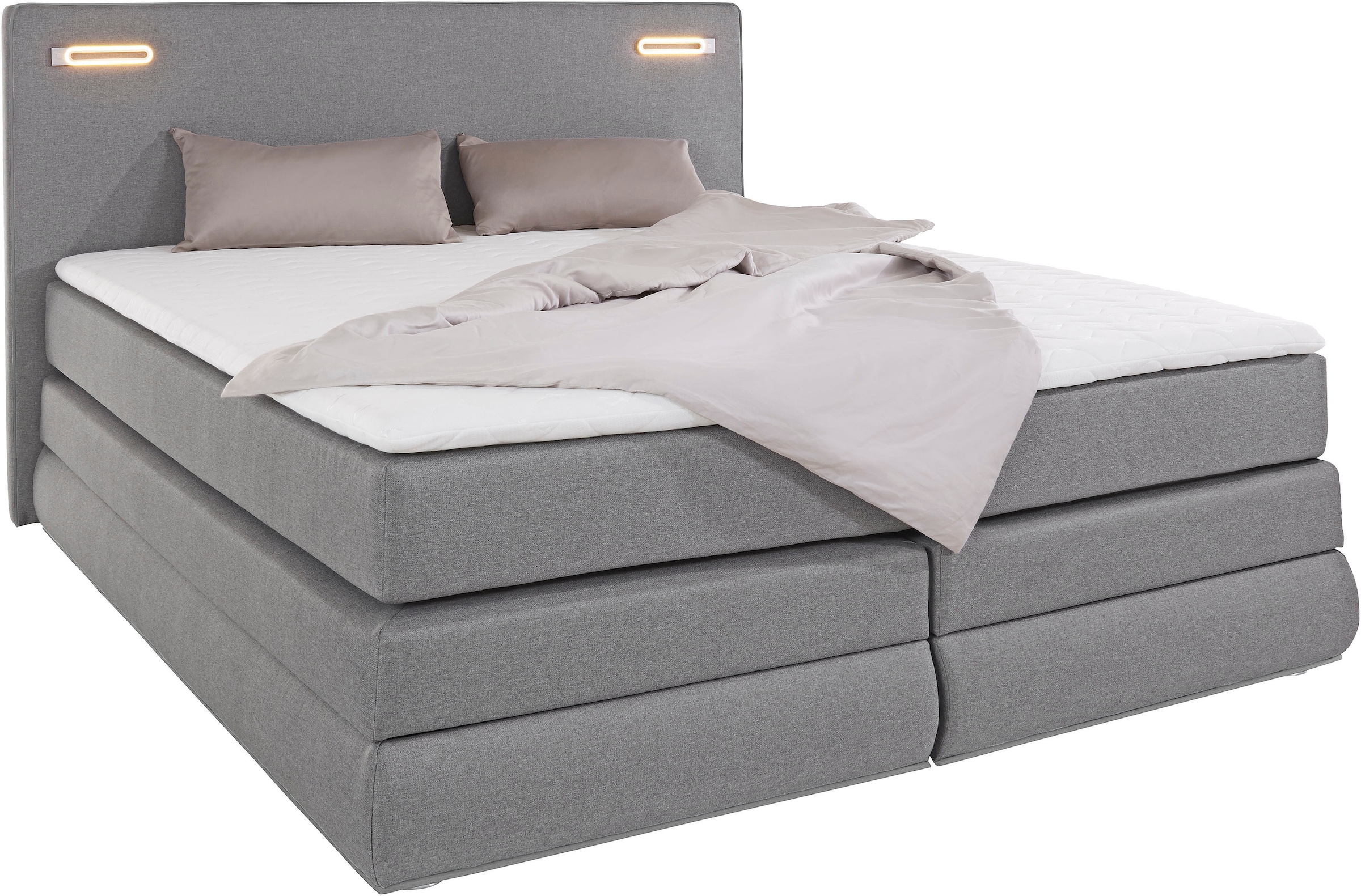 COLLECTION AB »Ninoni« inkl. Bettkasten, Topper und wahlweise mit LED-Beleuchtung