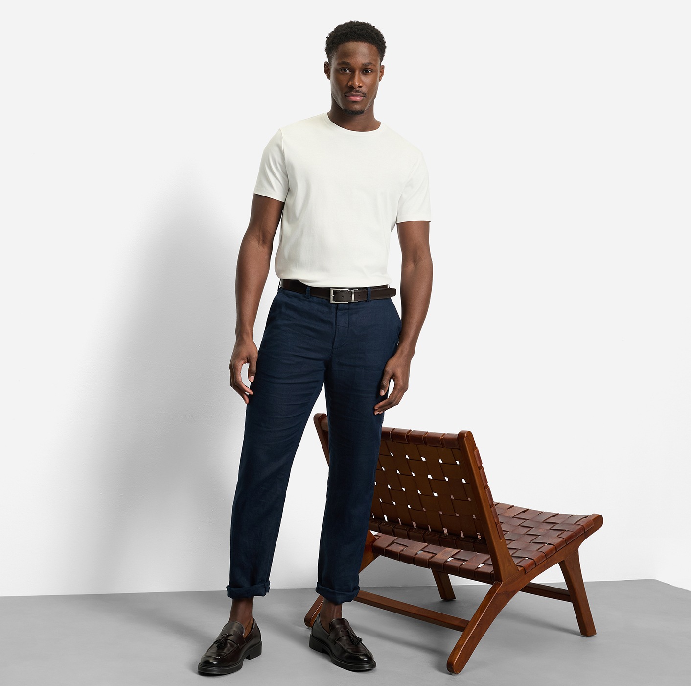 OLYMP T-Shirt basic, normale Passform, Rundhals