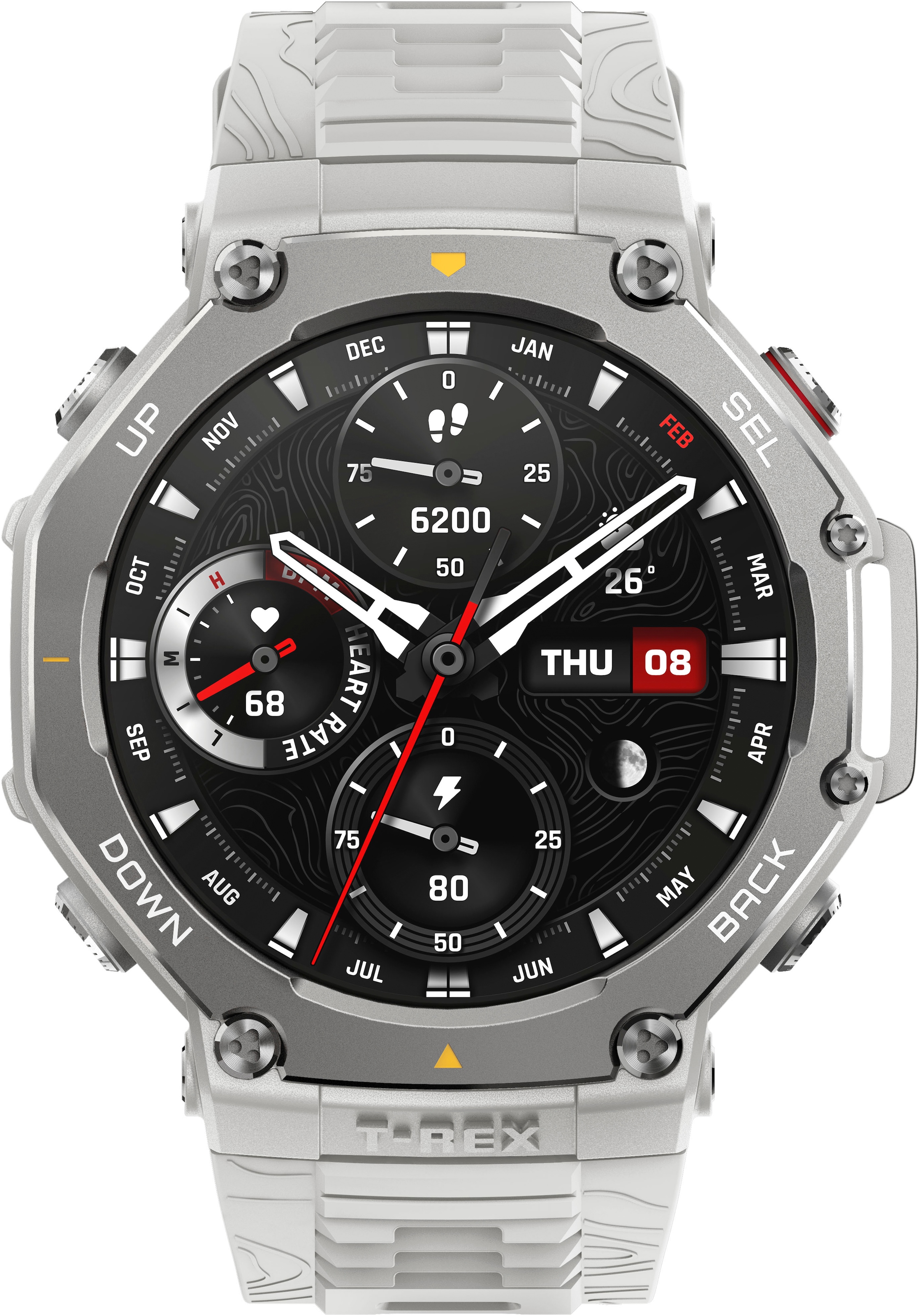 Amazfit Smartwatch »T-Rex 3«, (/ 1,5 Zoll), Zepp OS