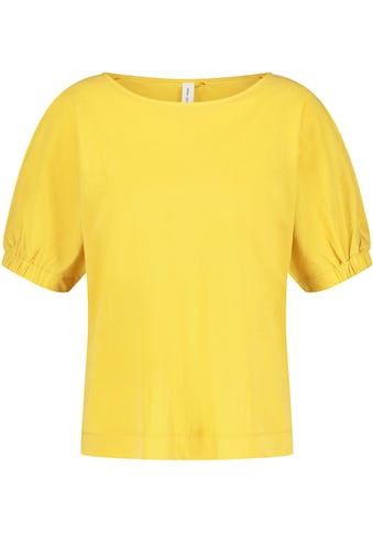 GERRY WEBER Rundhalsshirt, mit kleiner Raffung am überschnittenen Ärmel kaufen