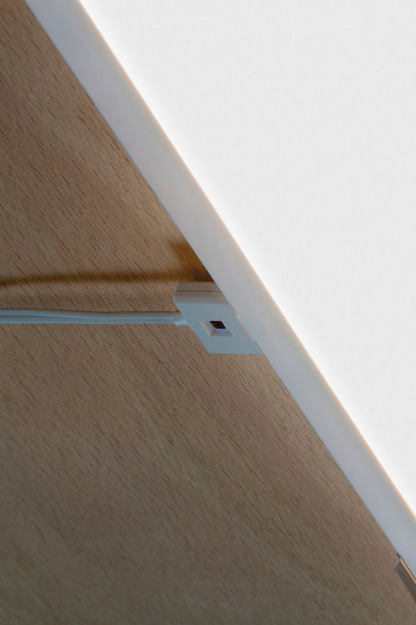Paulmann Unterschrankleuchte »Unterschrank-Panel LED Ace 7,5W Weiß 10x30cm Basisset«, 1 flammig, Unterschrank-Panel LED Ace 7,5W Weiß 10x30cm Basisset