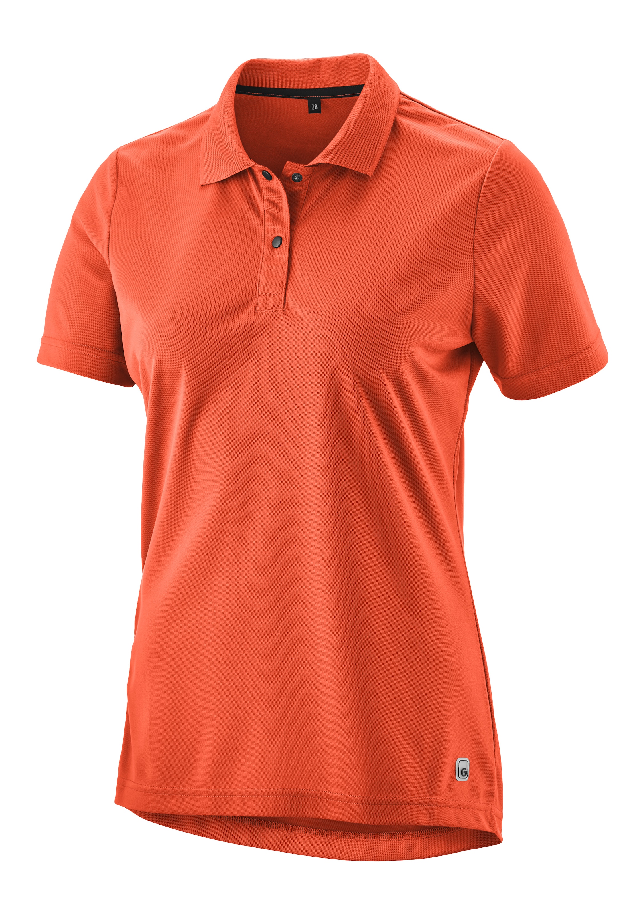 Gonso Radtrikot »Pederoa«, Damen Radshirt, Polo-Shirt mit Spitzkragen, mit Rückentasche