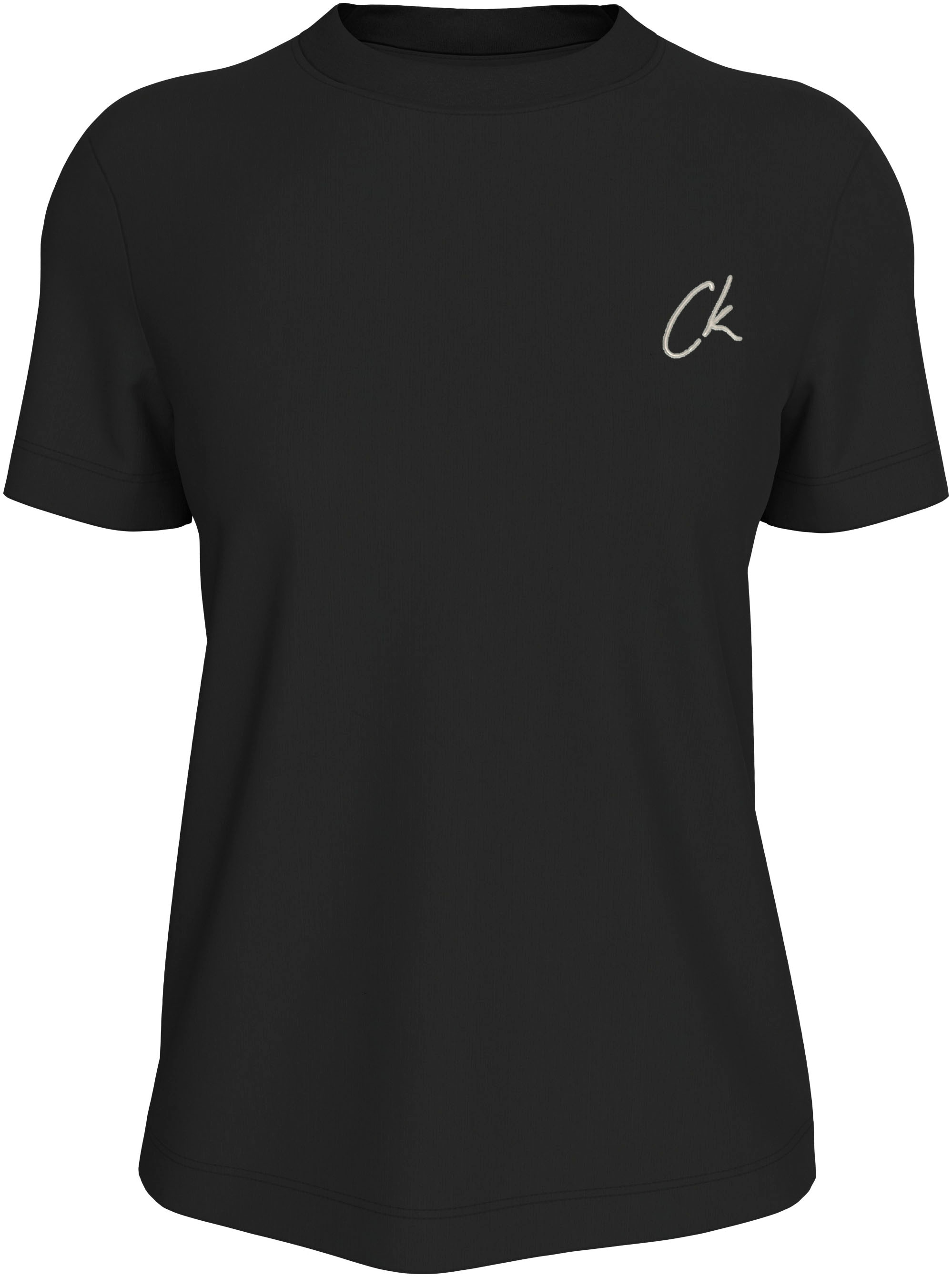 Calvin Klein Jeans Plus T-Shirt »Plus Embroidered CK Regular Tee«, in Großen Größen mit Logostickerei