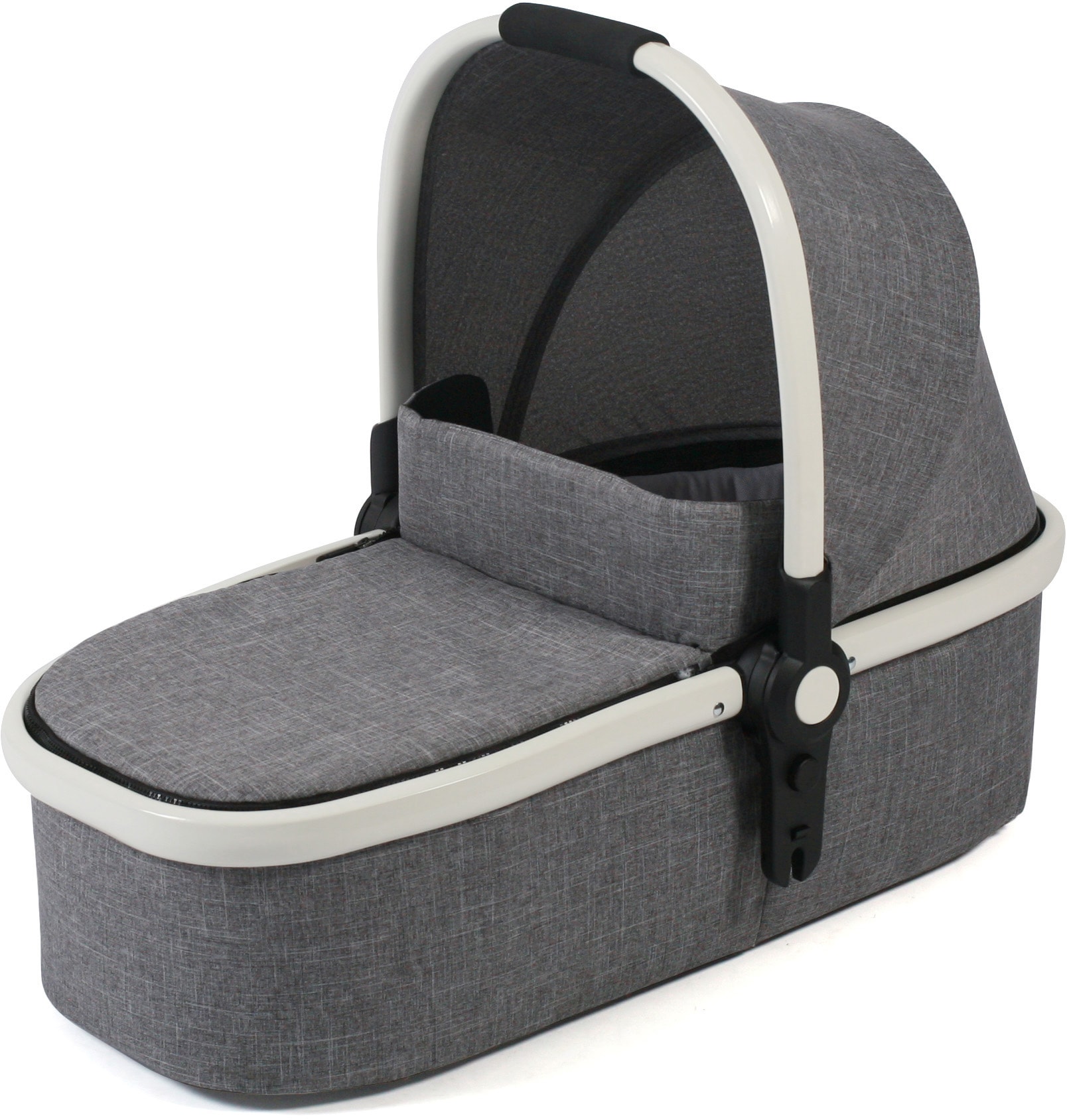 CHIC4BABY Kombi-Kinderwagen »Passo, Melange Grau«, 15 kg, ; Kinderwagen