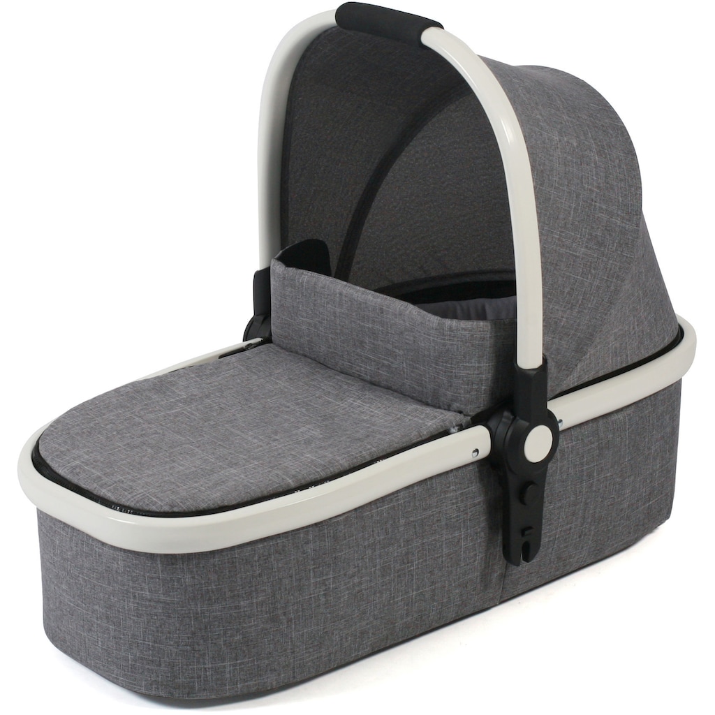 CHIC4BABY Kombi-Kinderwagen »Passo, Melange Grau«, 15 kg, ; Kinderwagen