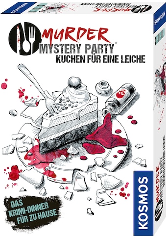 Spiel »Murder Mystery Party - Kuchen für eine Leiche«, Made in Europe