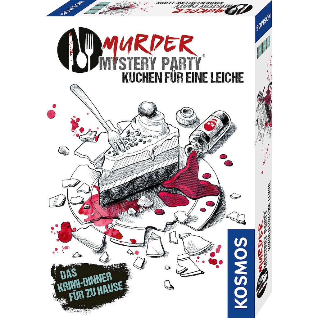 Kosmos Spiel »Murder Mystery Party - Kuchen für eine Leiche«, Made in Europe
