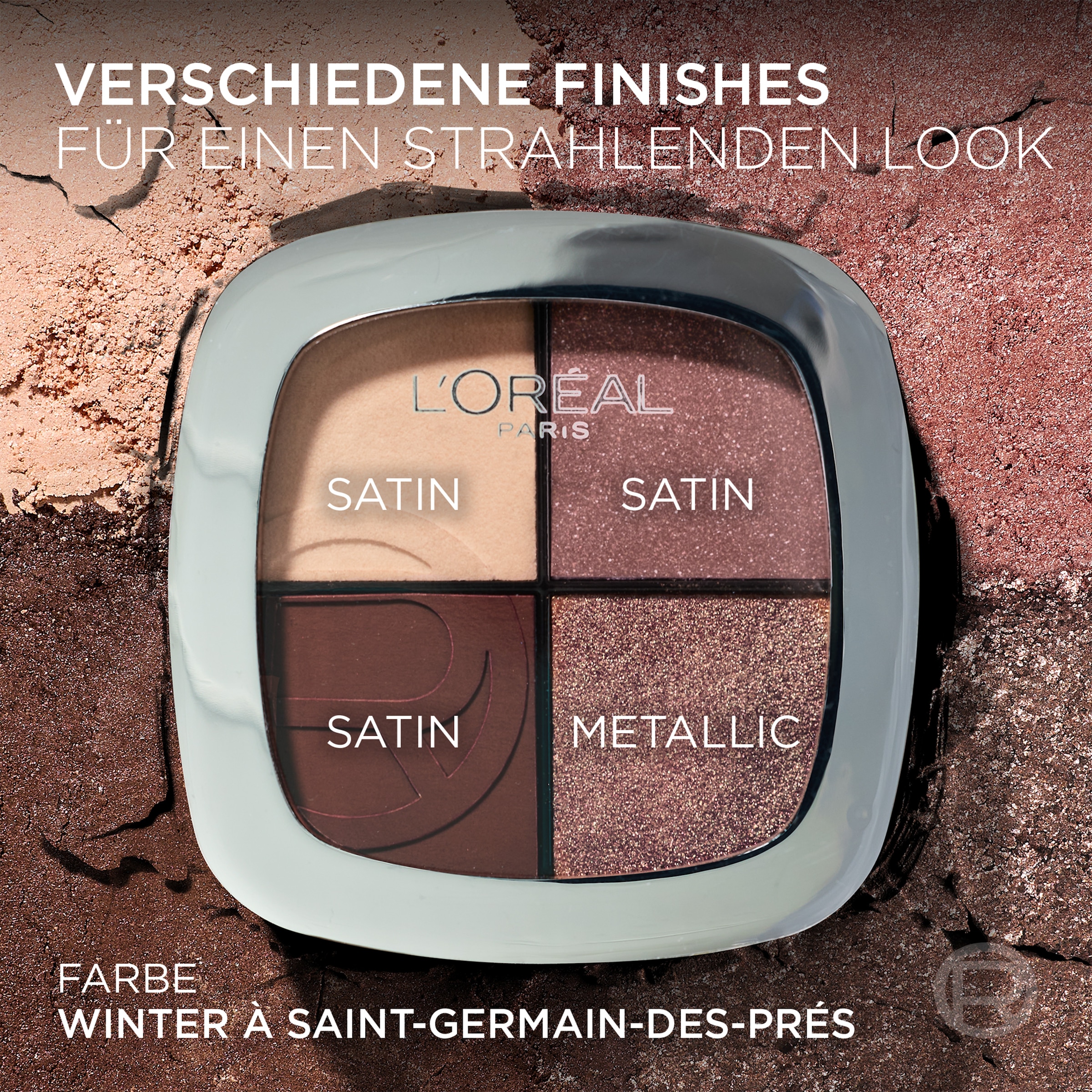 L'ORÉAL PARIS Lidschatten-Palette »L'Oréal Paris Rendez-Vous Couleur Eye & Cheek Quad«