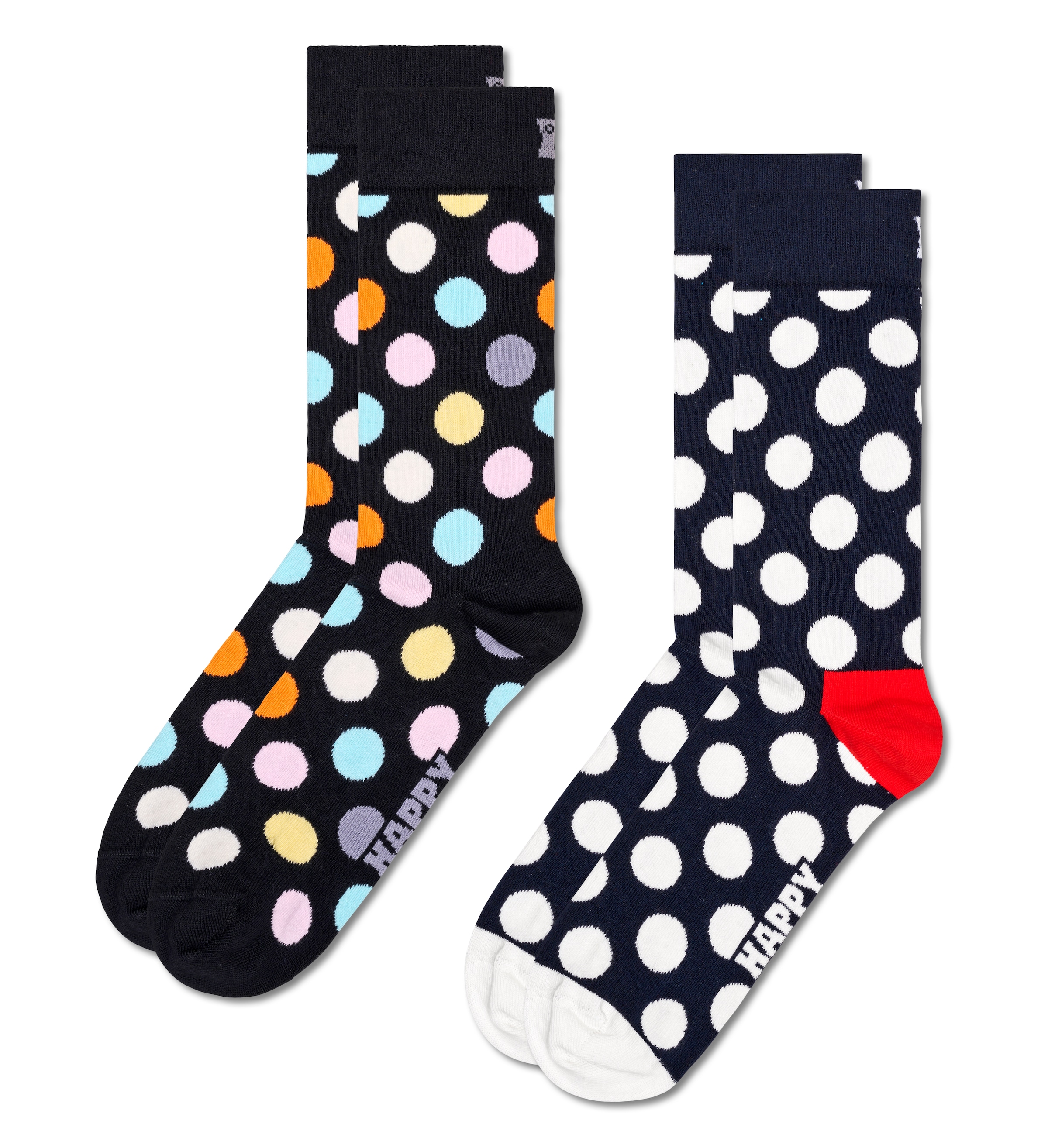 Paar), »2-Pack (Packung, ♕ 2 Socks«, Classic Socks Socken Allover bei Dot mit Punkten Happy Big