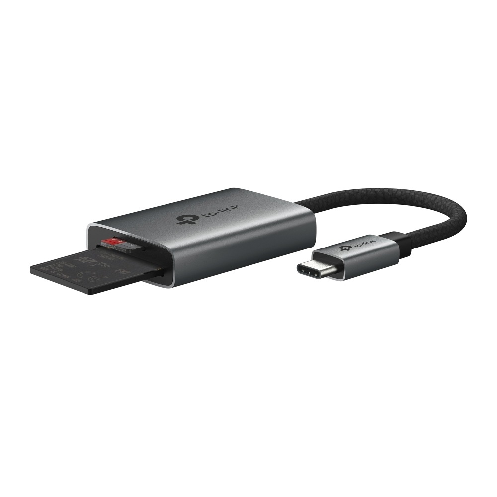 TP-Link USB-Adapter »UA430C USB3.0 Type-C zu SD & microSD 3.0«, USB-C zu MicroSD-Card, 15 cm
