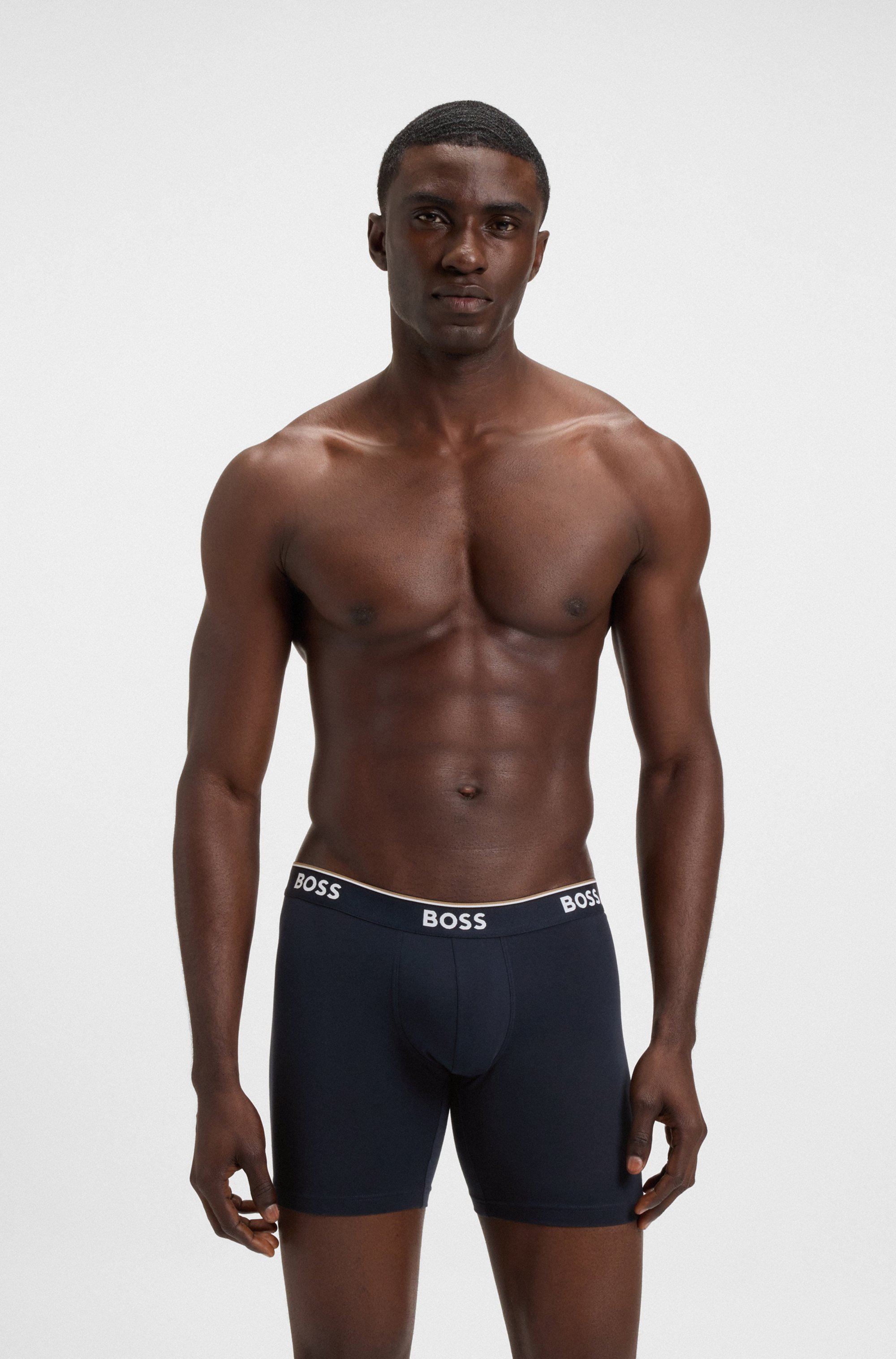 BOSS Boxershorts »BoxerBrLong 3P Power«