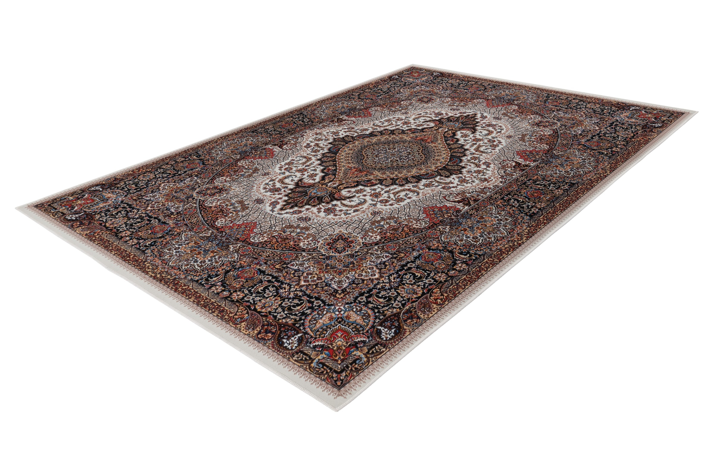 Kayoom Teppich »Rocks 525« rechteckig 6 mm Höhe Kurzflor, Orient Optik, Wohnzimmer