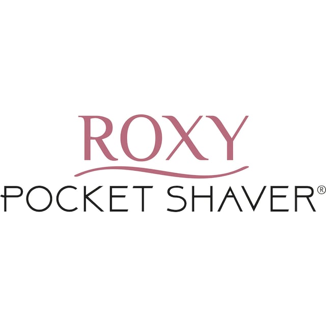 MediaShop Elektrogesichtshaarentferner »Roxy Pocket Shaver«, 2 St. Aufsätze  mit 3 Jahren XXL Garantie