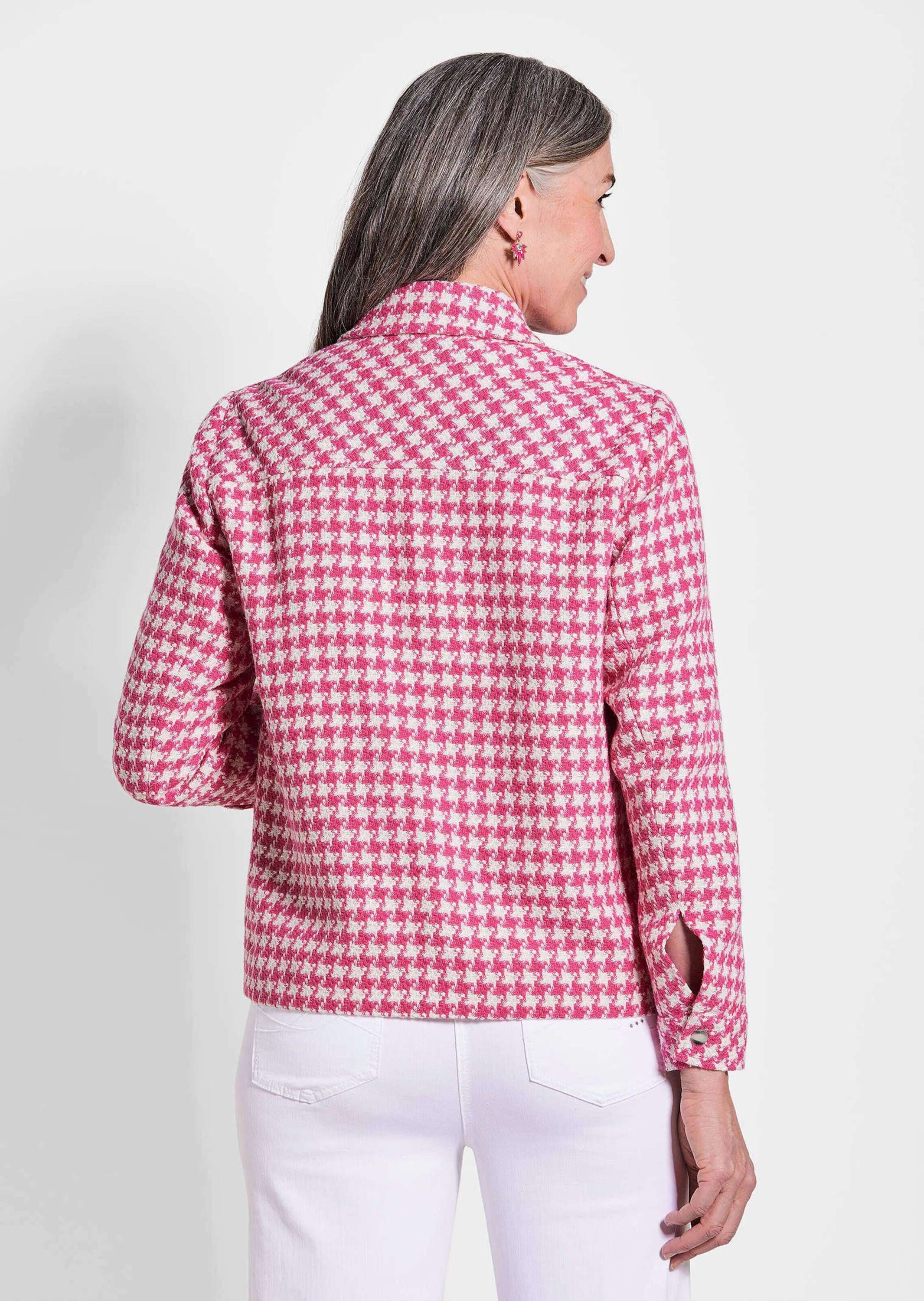 GOLDNER Jackenblazer »Blazer mit Hahnentrittmuster«