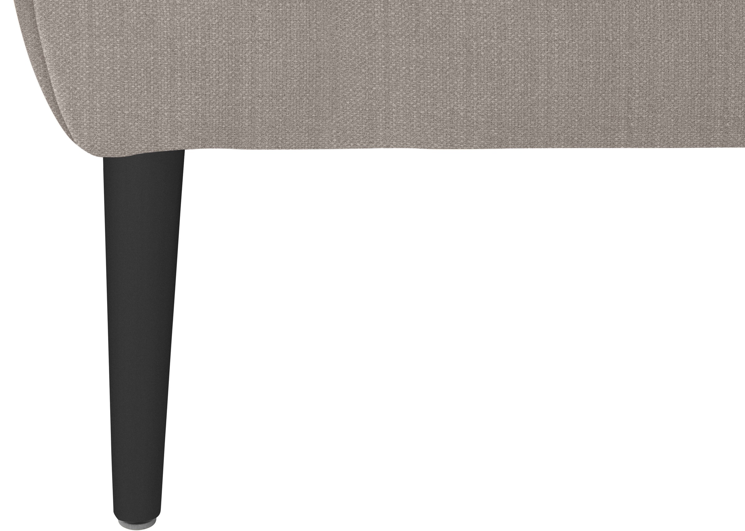 W.SCHILLIG 2-Sitzer »enjoy&MORE«, Sitztiefenverstellung, Füße schwarz pulverbeschichtet, Breite 202 cm