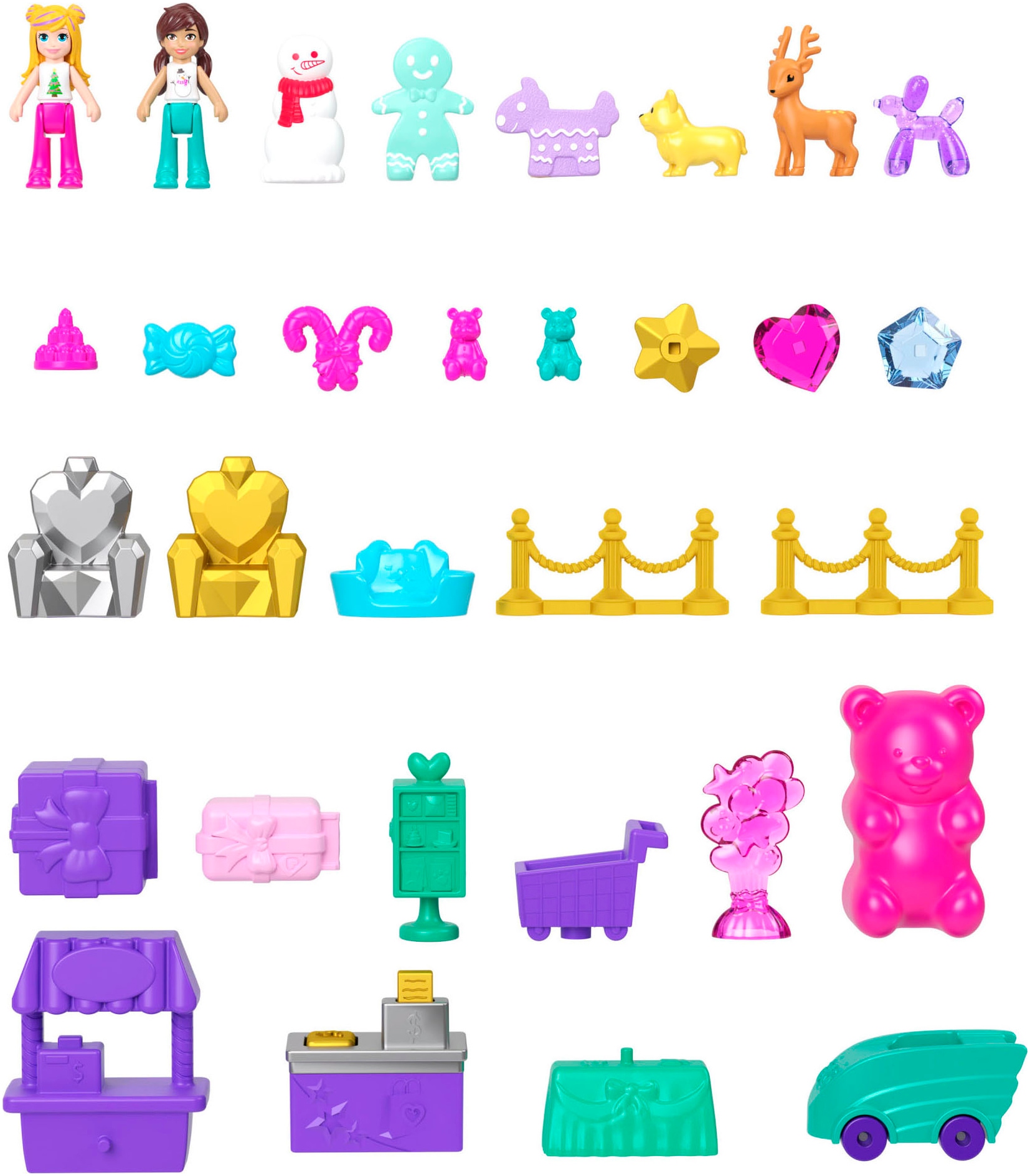 Polly Pocket Spielzeug-Adventskalender »Polly Pocket«, ab 4 Jahren