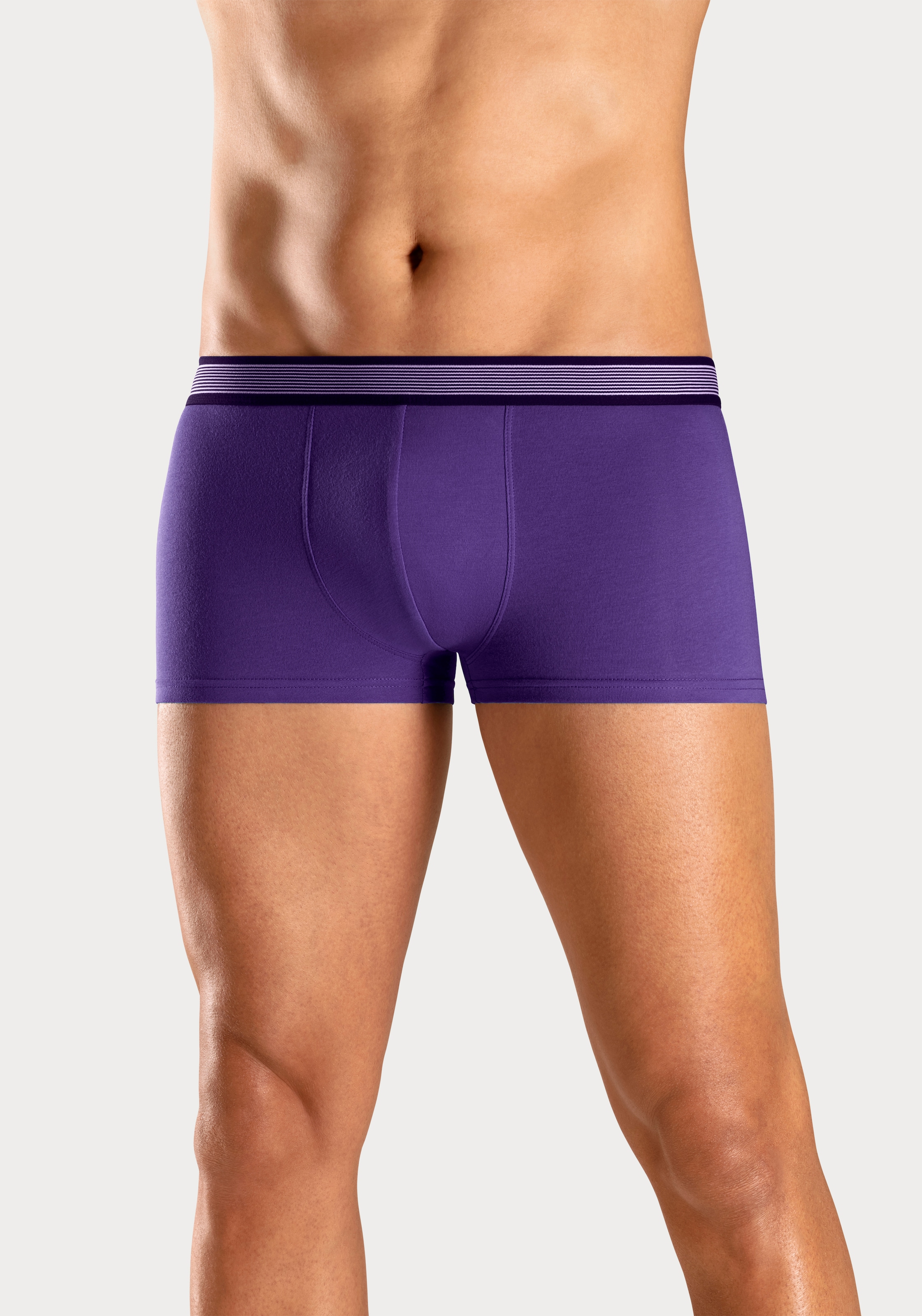 H.I.S Hipster, (Packung, 4 St.), knapp sitzende Boxershorts aus Baumwollmischung