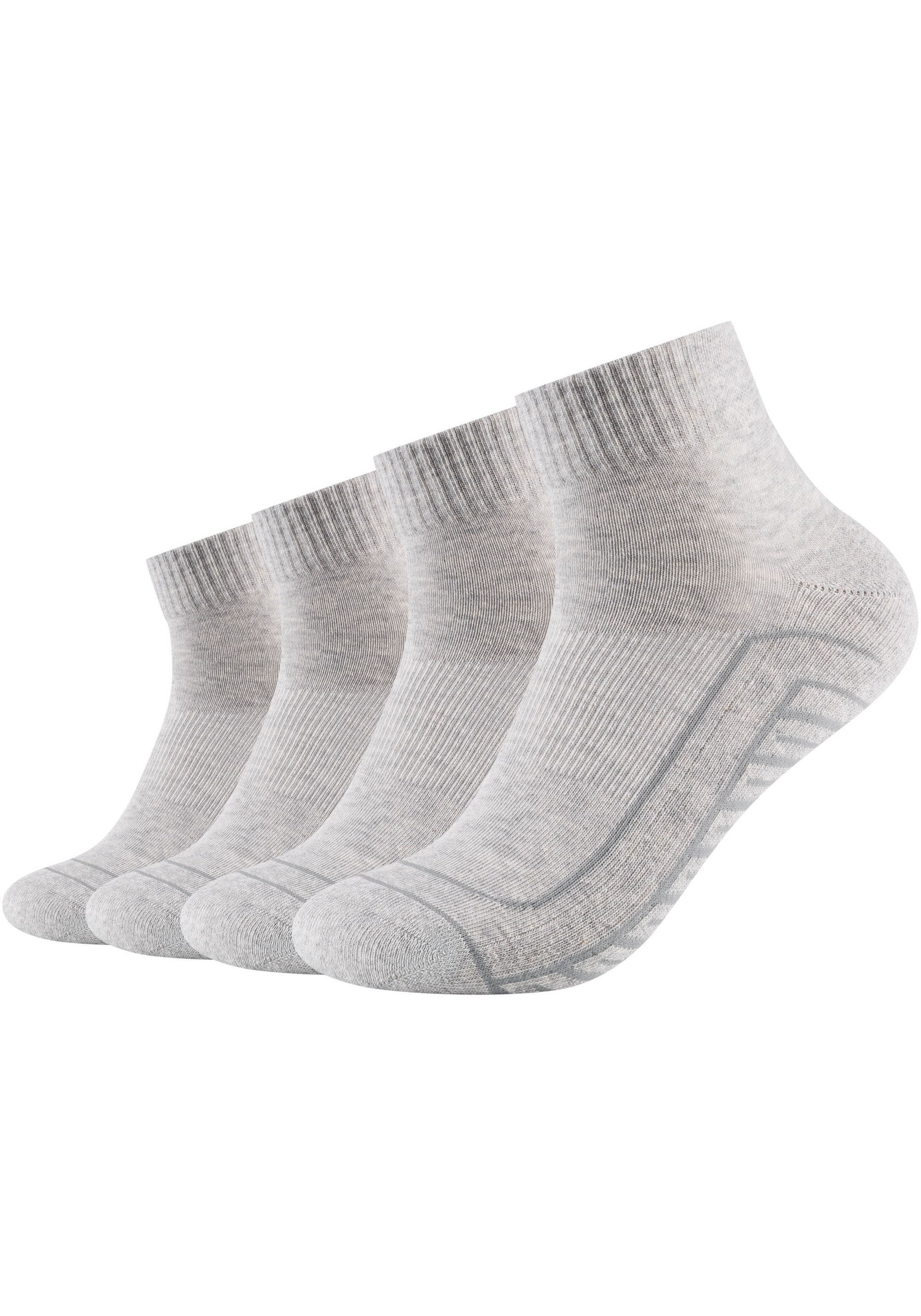 Camano Kurzsocken »ca-soft«, (6 Paar), mit verstärktem Zehenbereich