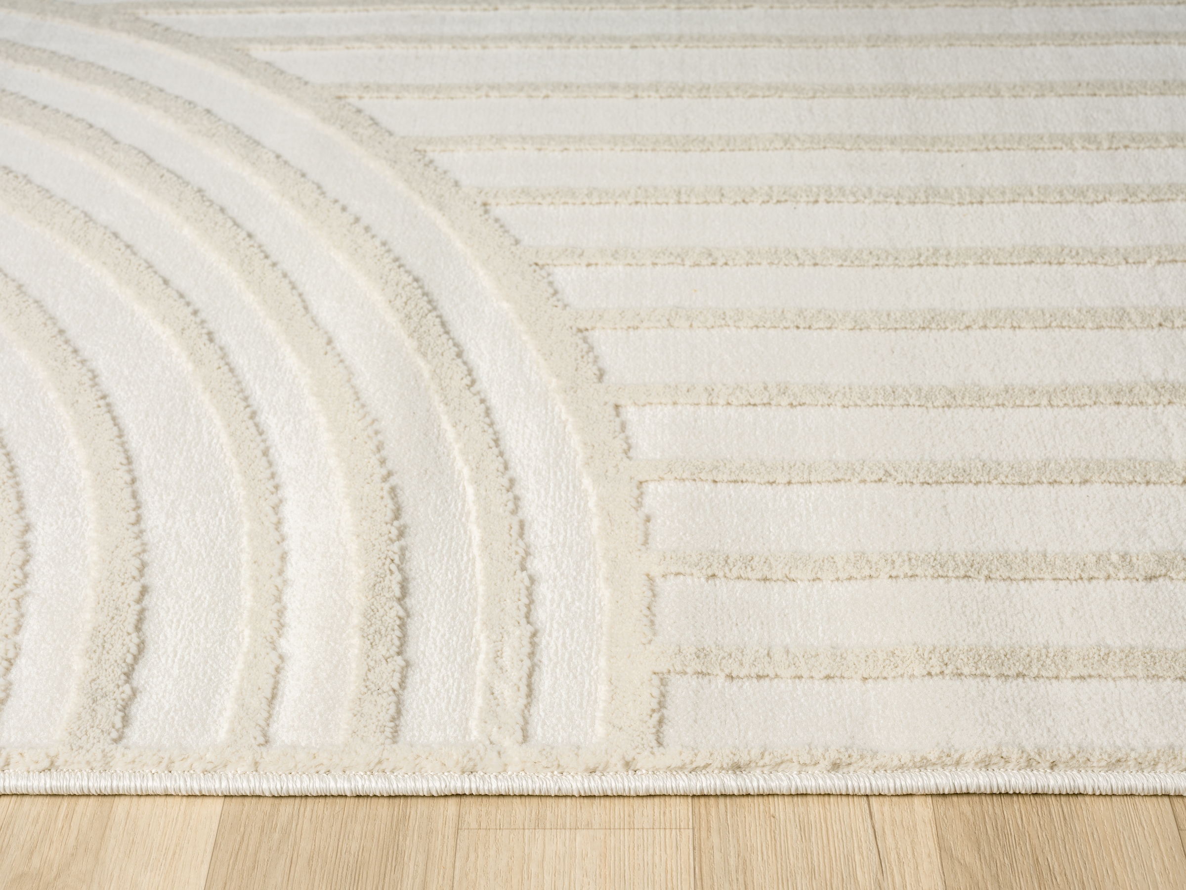s.Oliver Teppich »Cilla, besondere Form, modernes Design, dichte Qualität« rechteckig 11 mm Höhe Woll-Look, Skandi, Boho, leichter Glanz, Wohnzimmer, Schlafzimmer