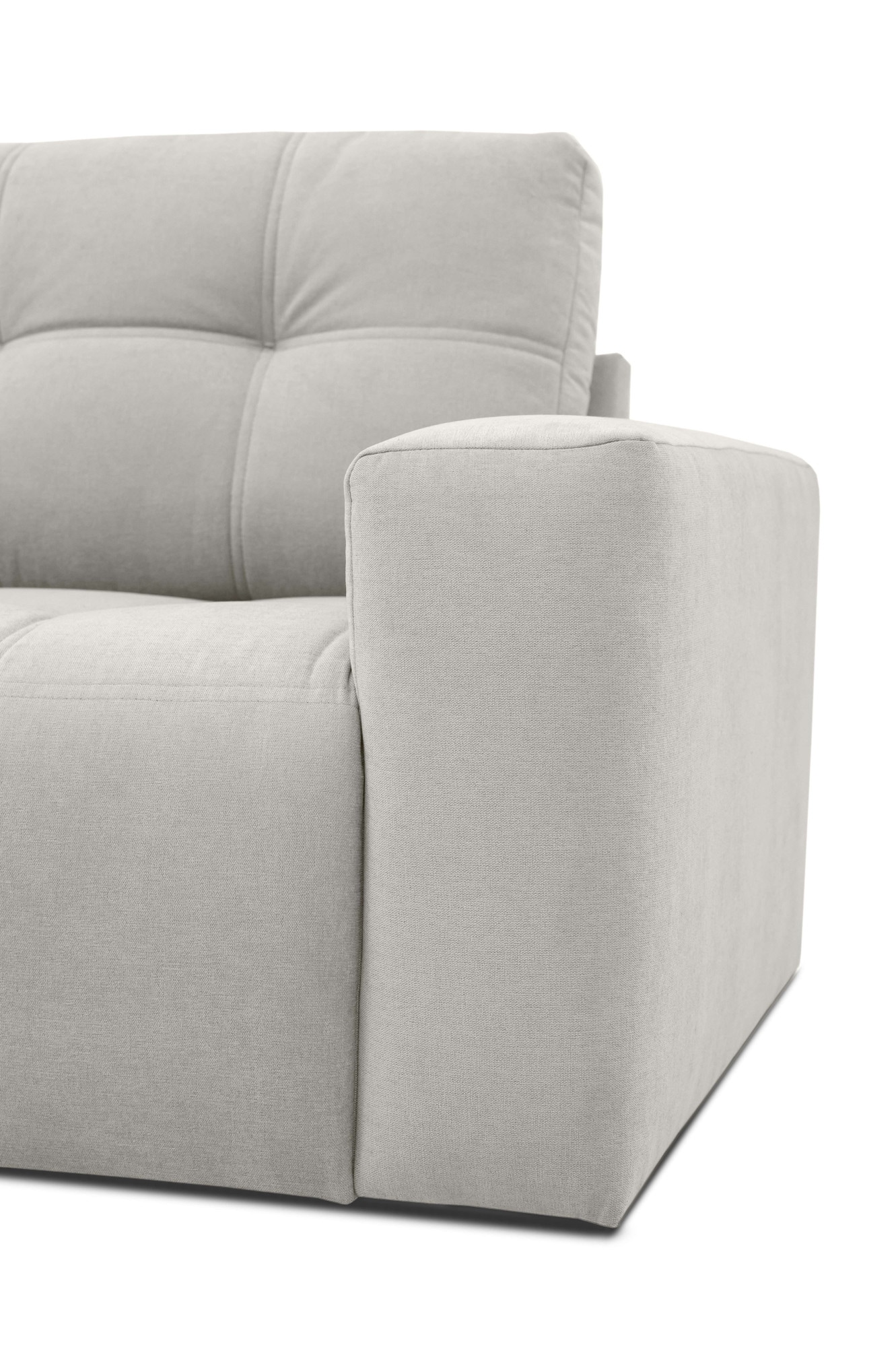 Home affaire 3-Sitzer »Tournon, Lounge-sofa, Breite 220 cm«, Chenille, mit Knopf- und Doppelsteppung, elegantes Aussehen
