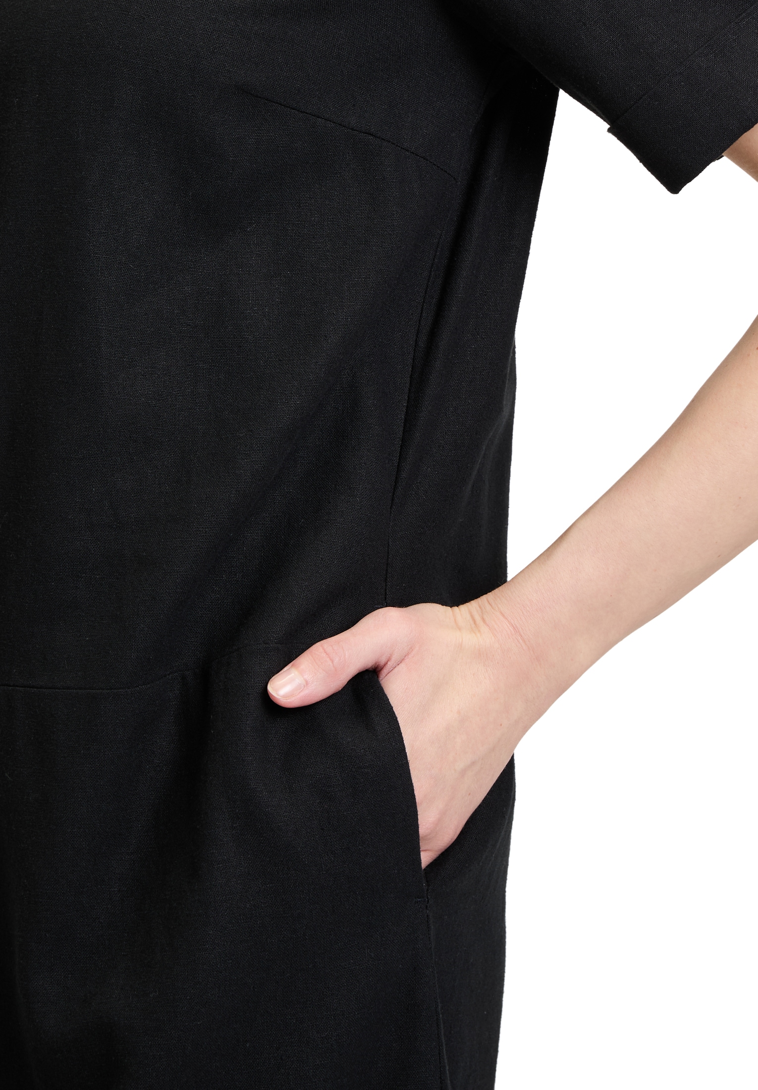 Betty Barclay Sommerkleid »Leinenkleid mit Knopfleiste«