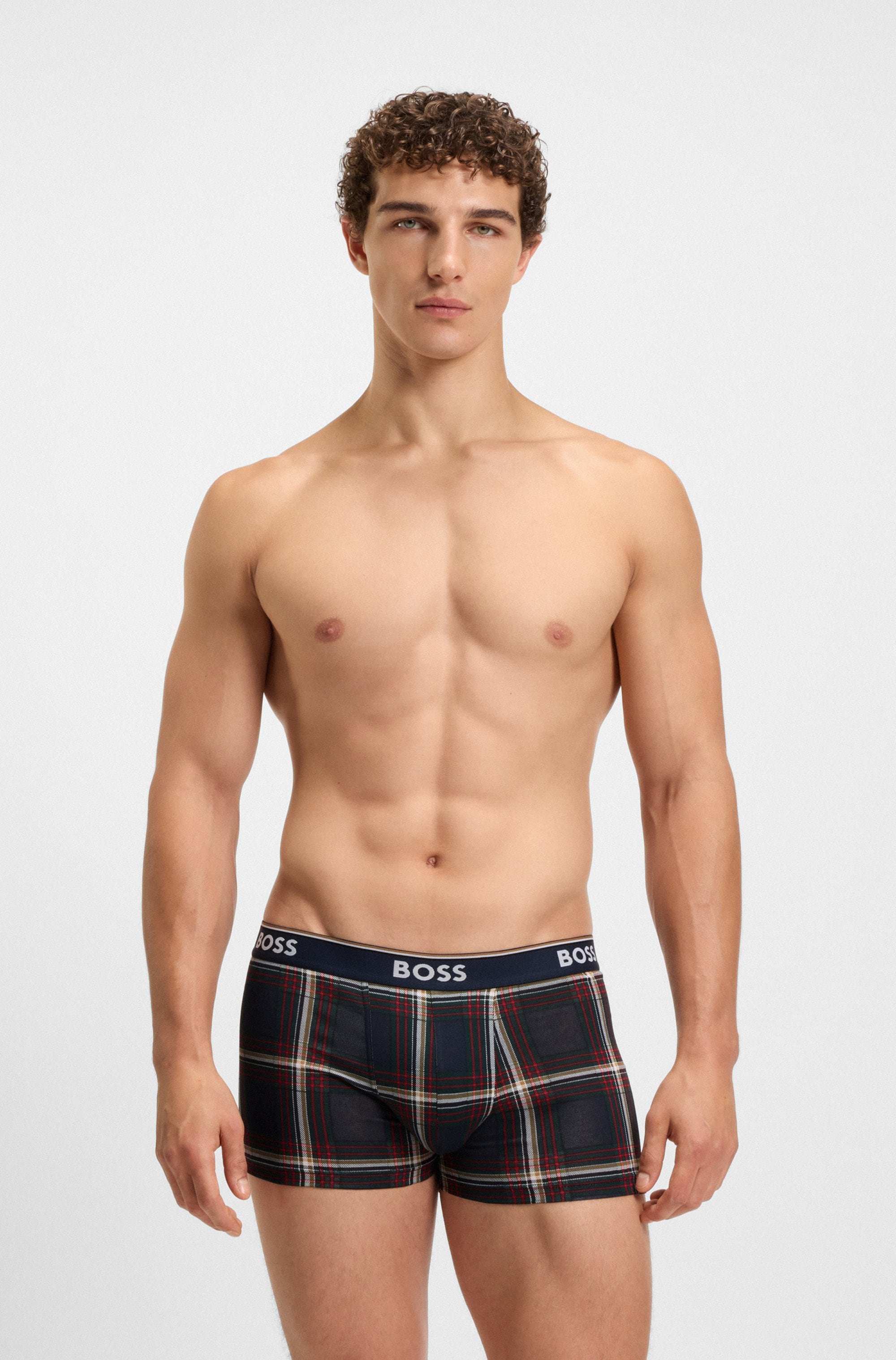 BOSS Trunk »Trunk 3P Power Desig«, (Packung, 3 St., 3er), mit BOSS Schriftzug