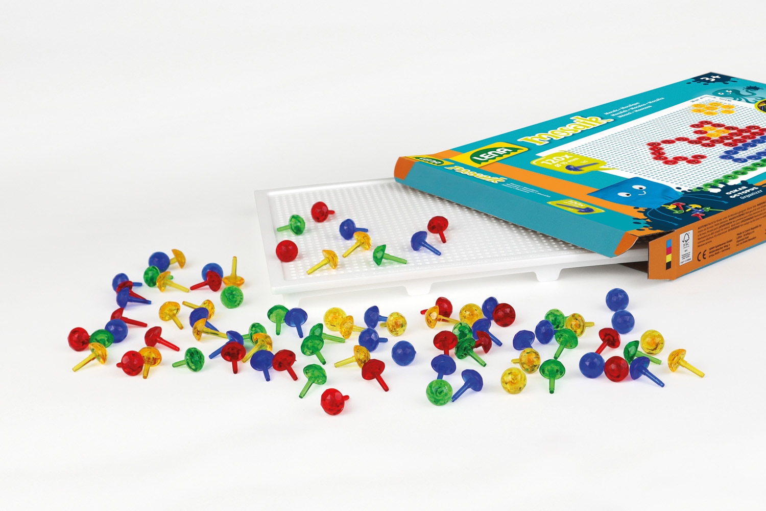 Lena® Kreativset »Mosaik, 120, Ø 15 mm,« Made in Europe
