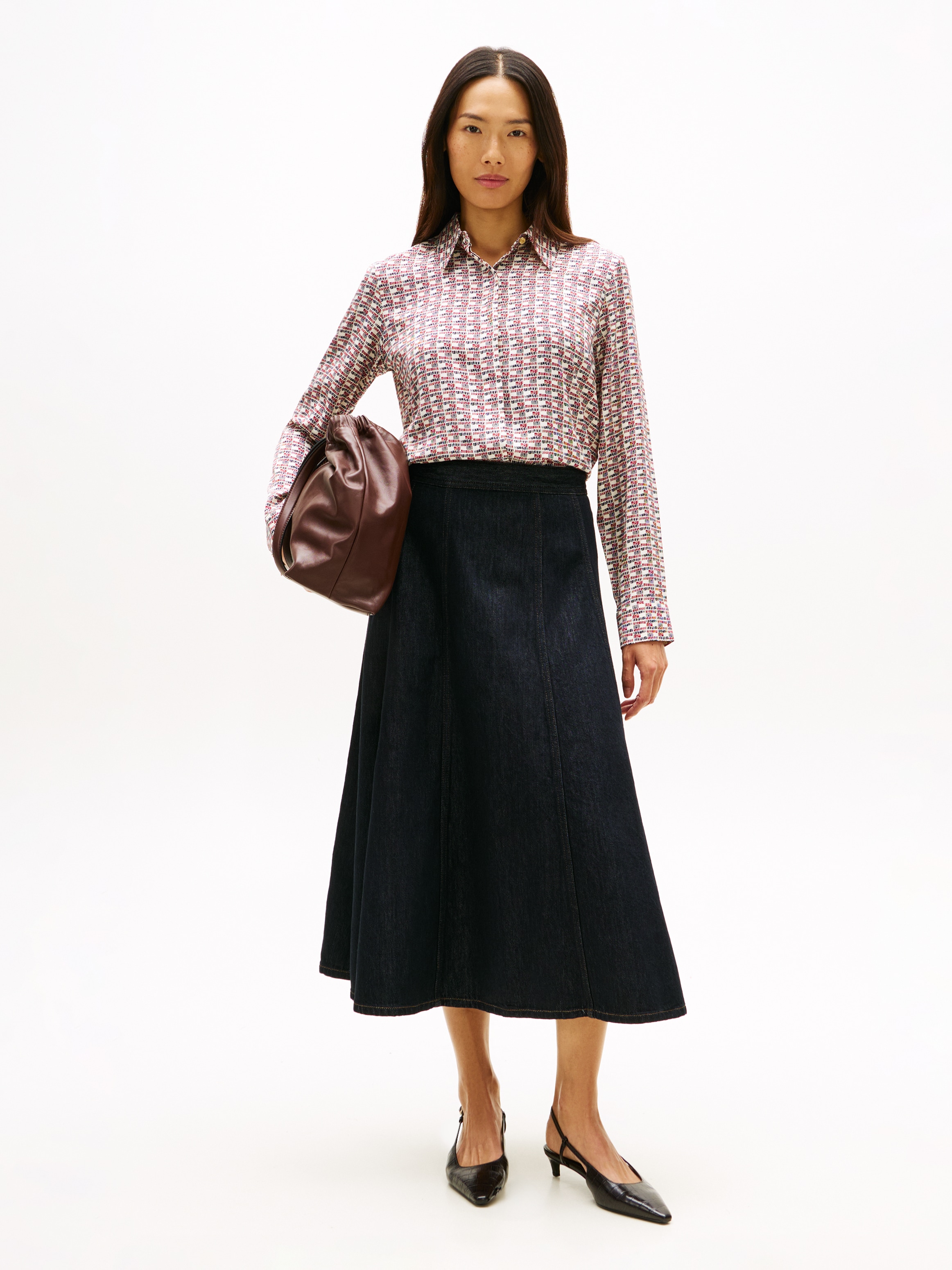 Tommy Hilfiger Langarmbluse »VIS TWILL LS REGULAR SHIRT«